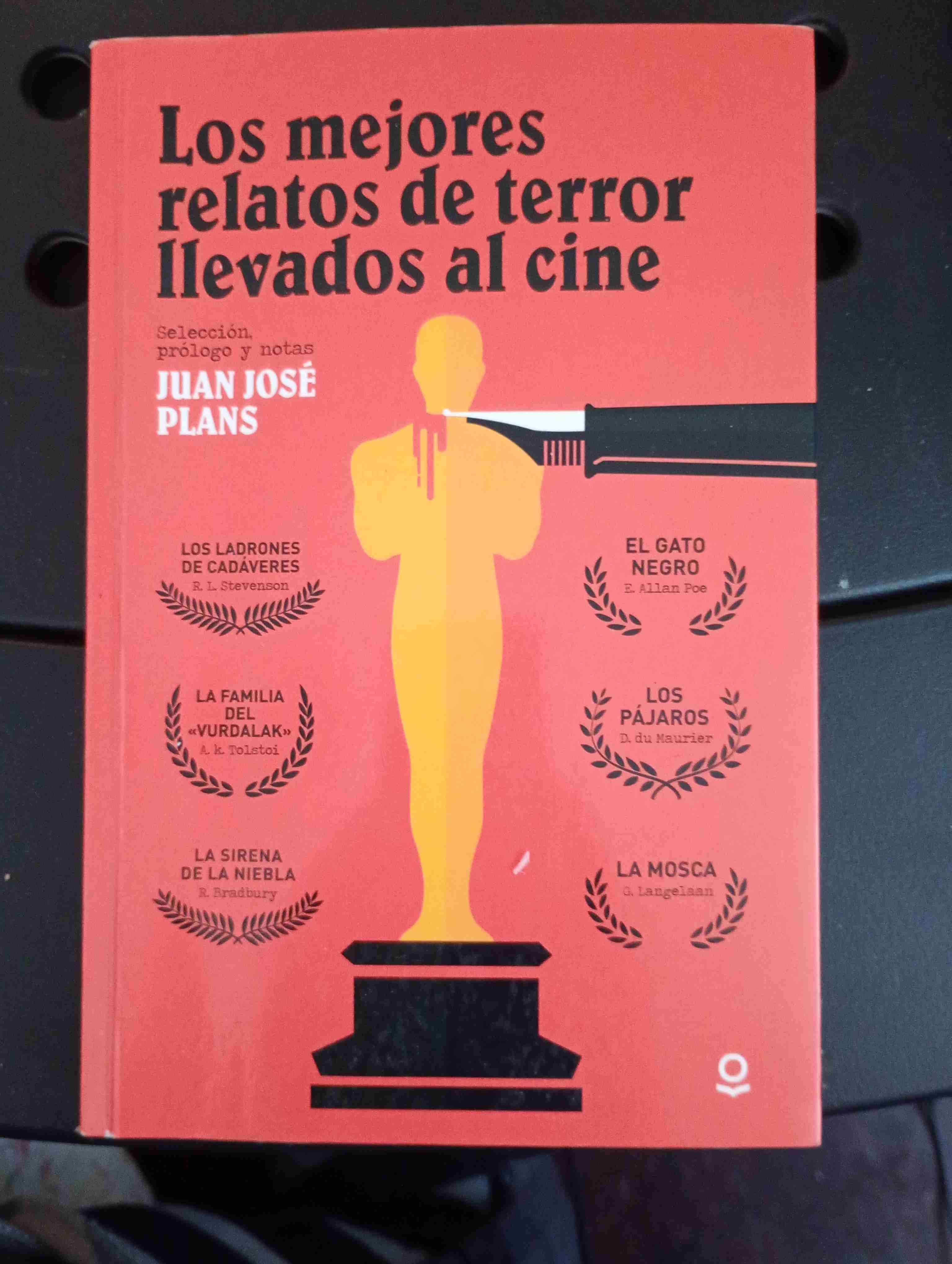 Libro relatos de terror al cine