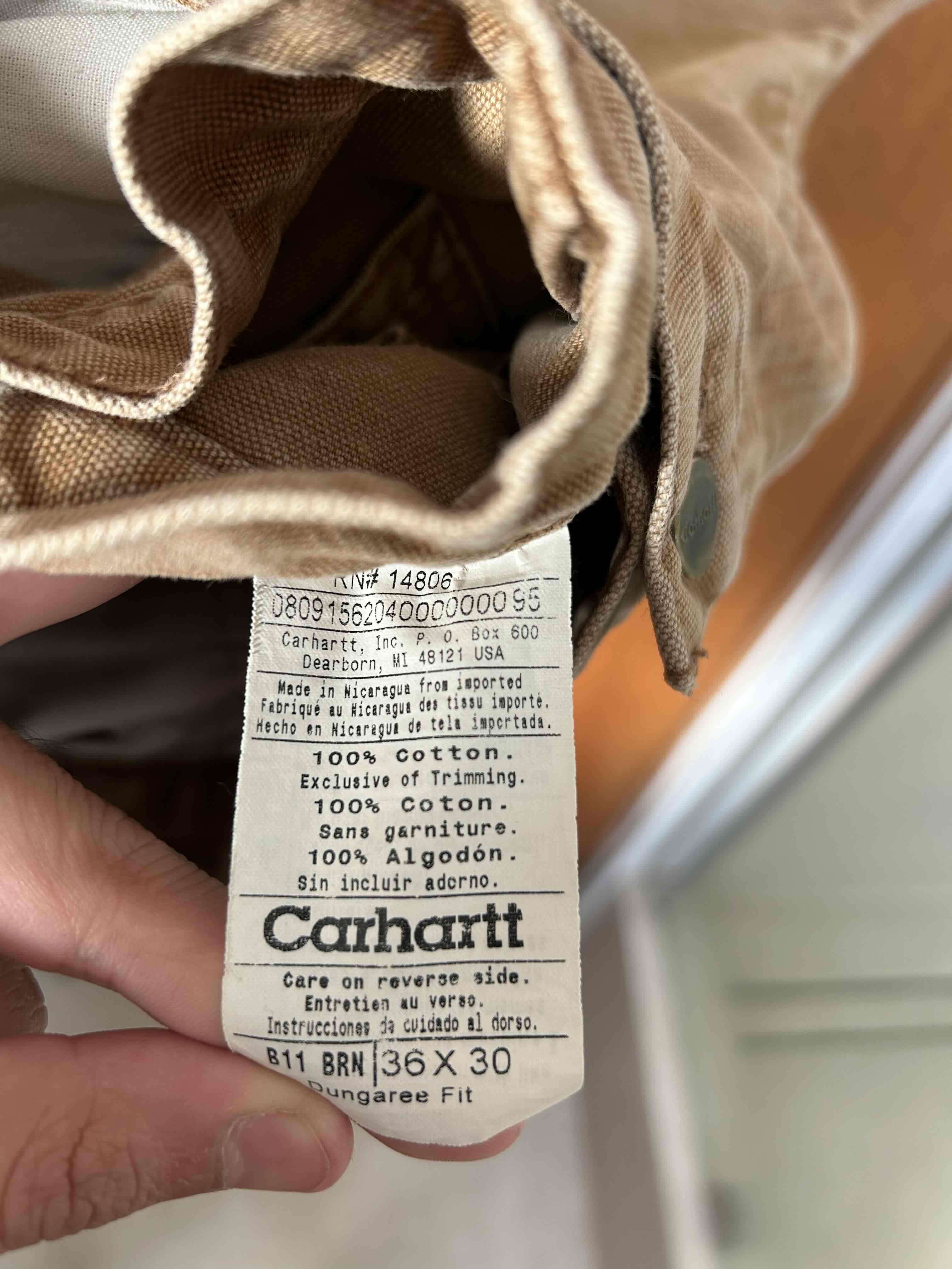 2 pantalones Dickies y Carhartt - miniatura 5