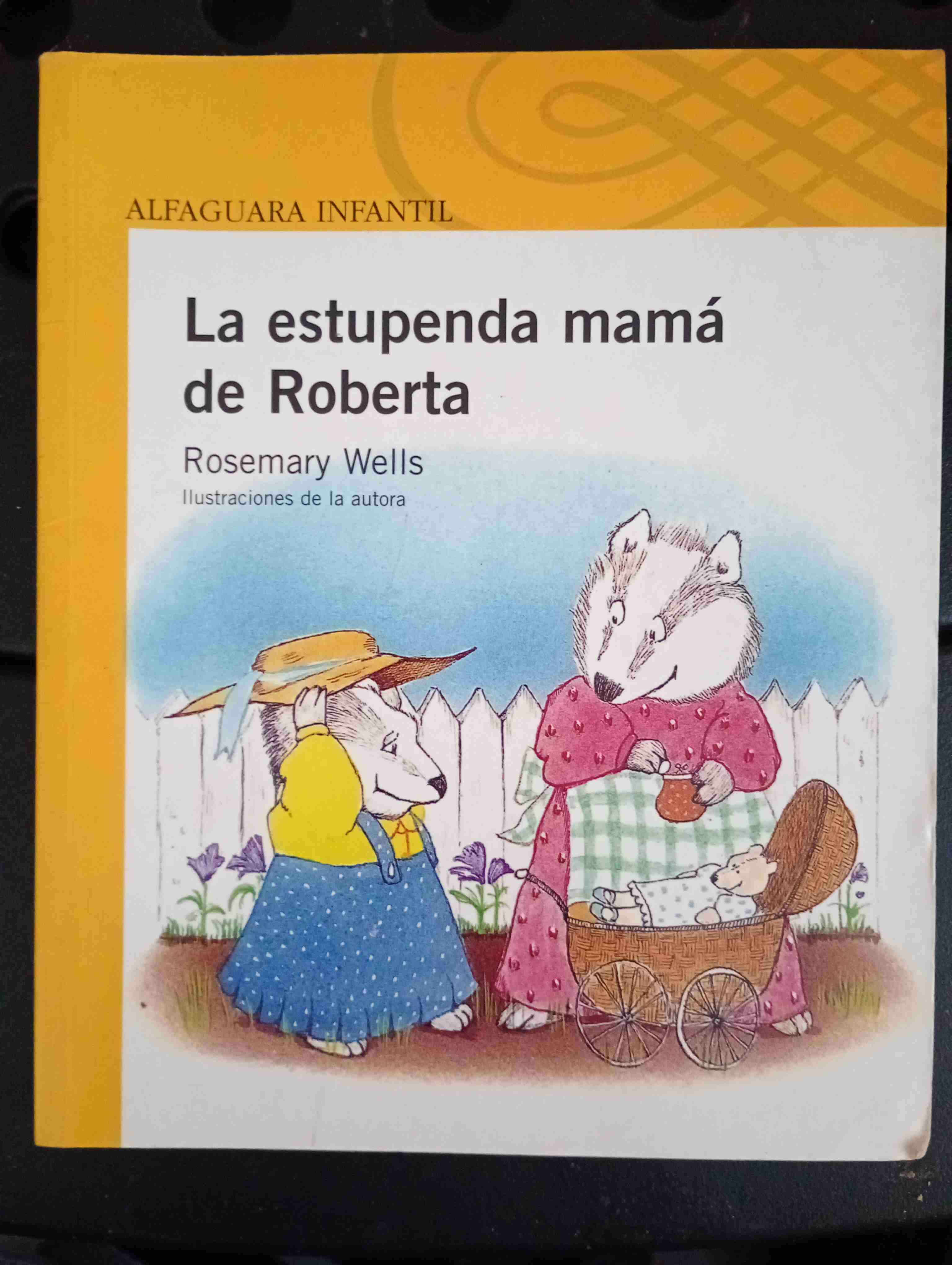 Libro infantil La estupenda mamá de Roberta