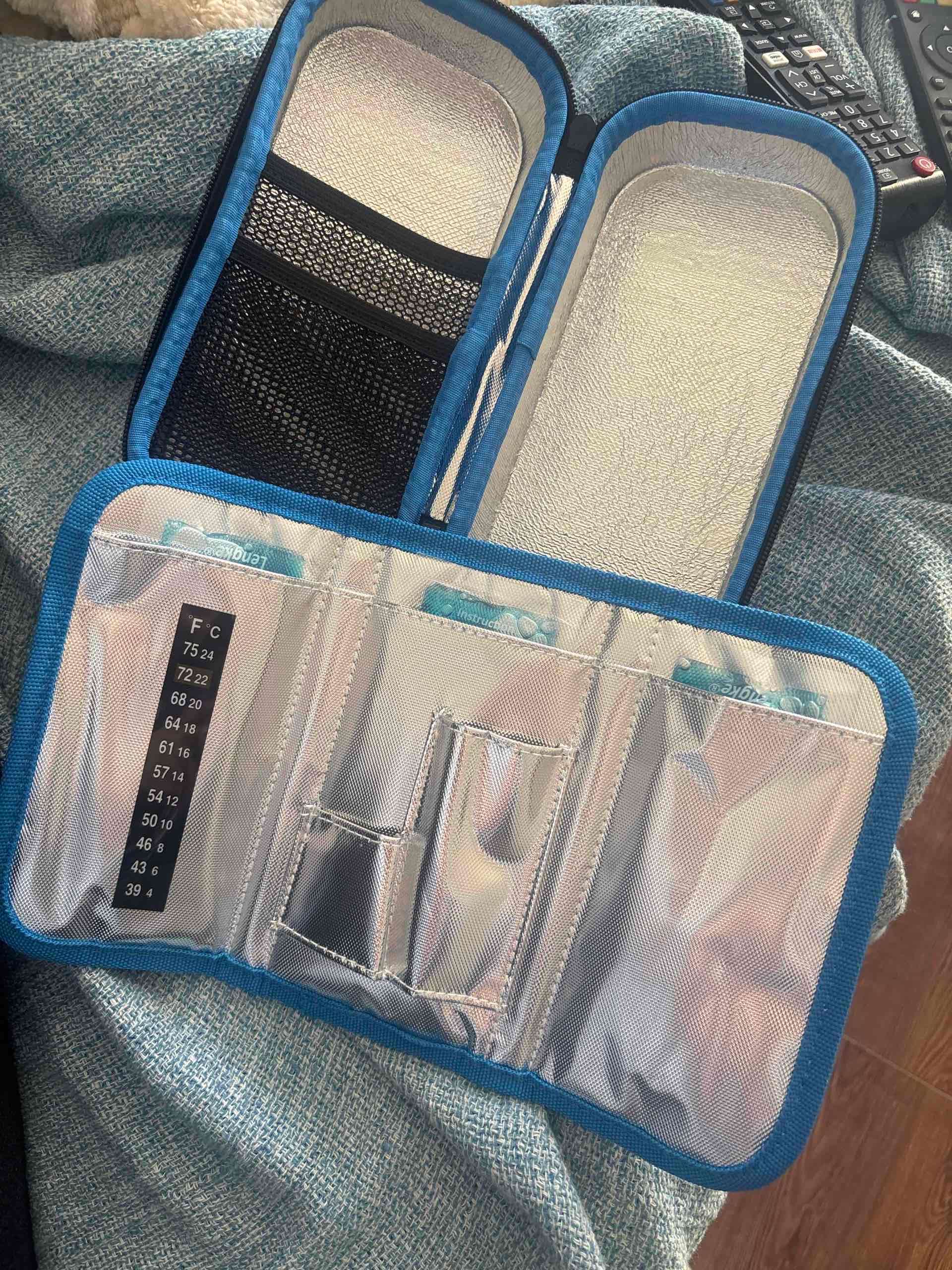 Estuche térmico para medicamentos