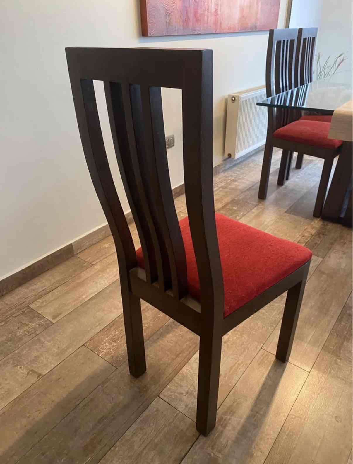 Juego de 6 Sillas de madera - miniatura 2