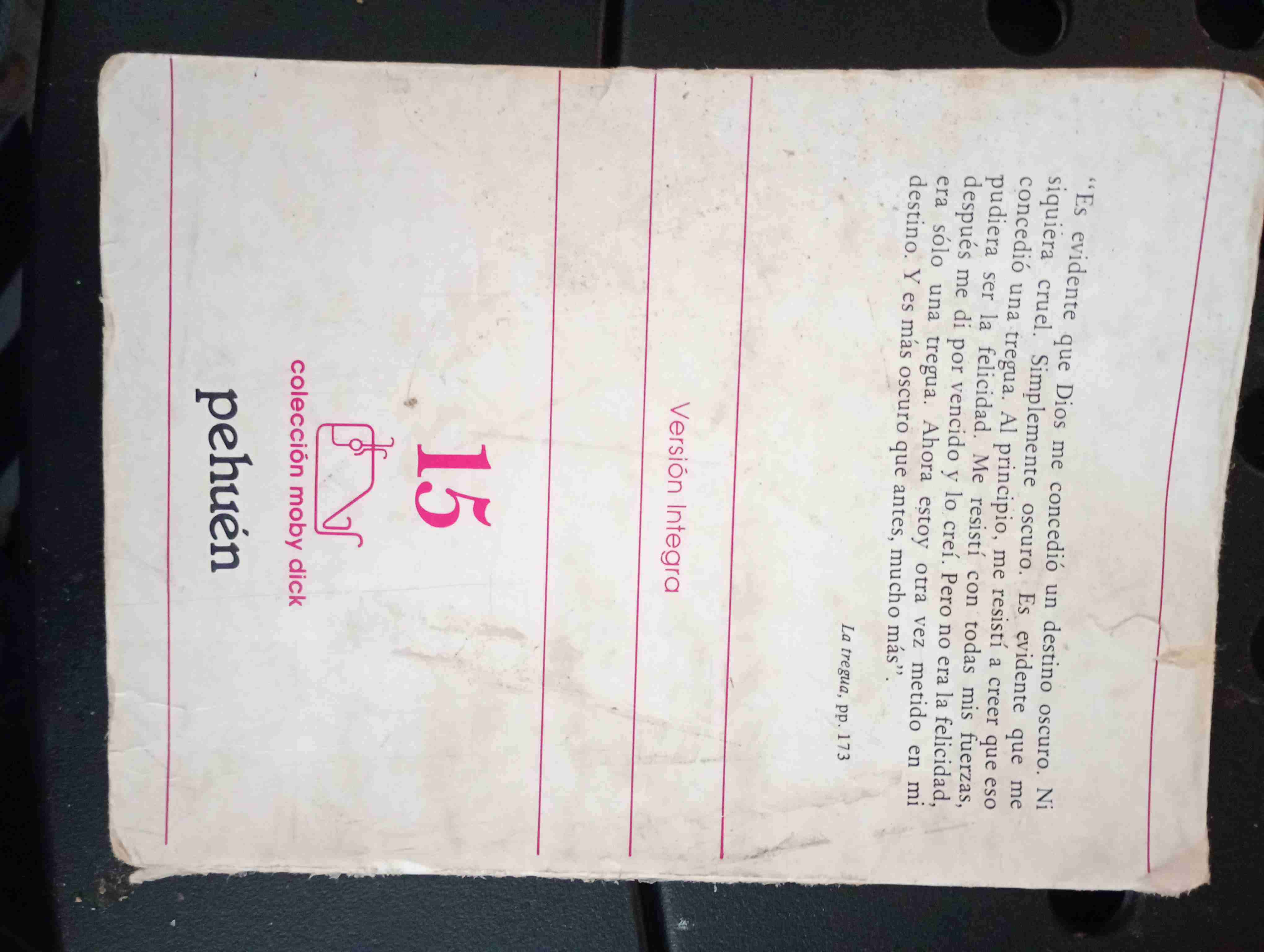 Libro 'La tregua' - miniatura 2