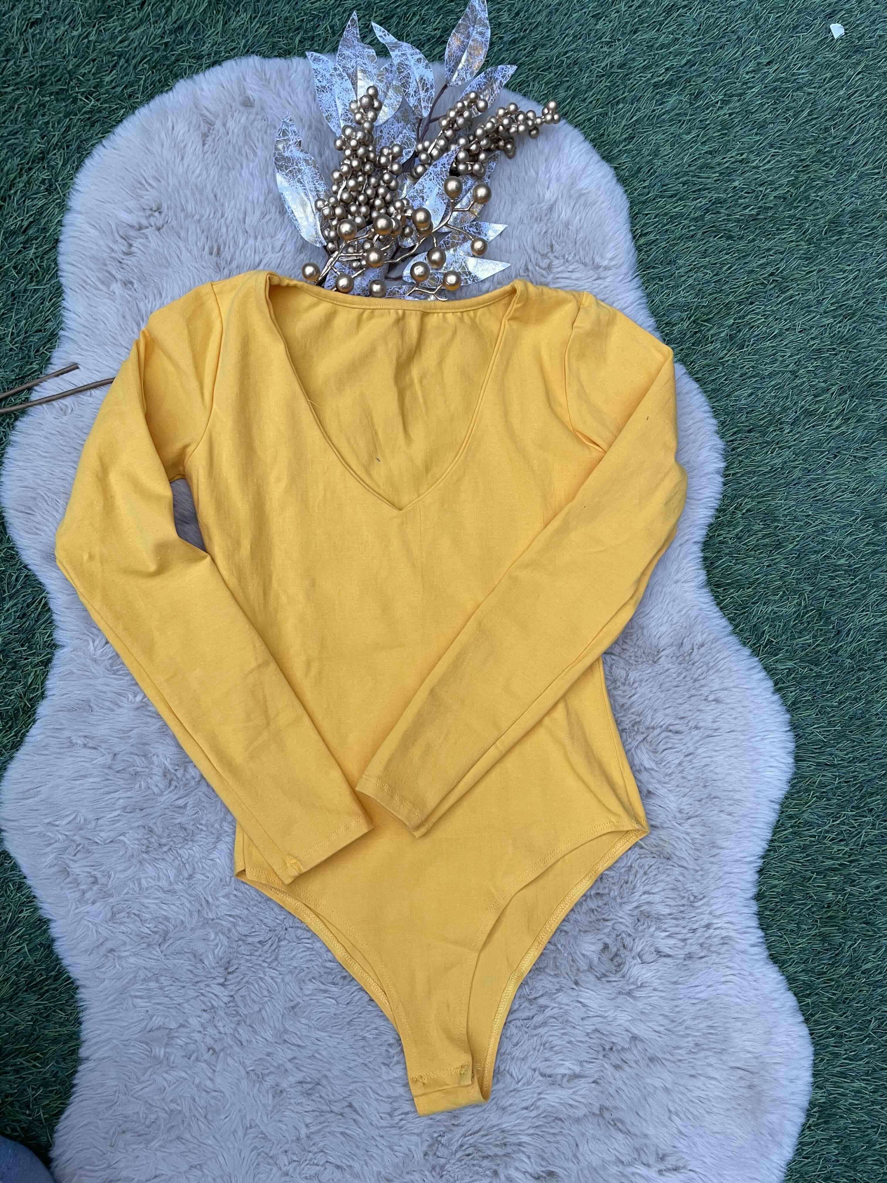 Body rojo de manga larga - miniatura 2