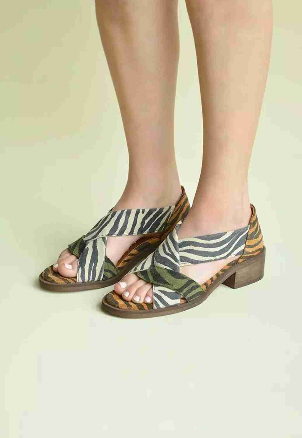 Sandalias zebra Giani Dafirenze