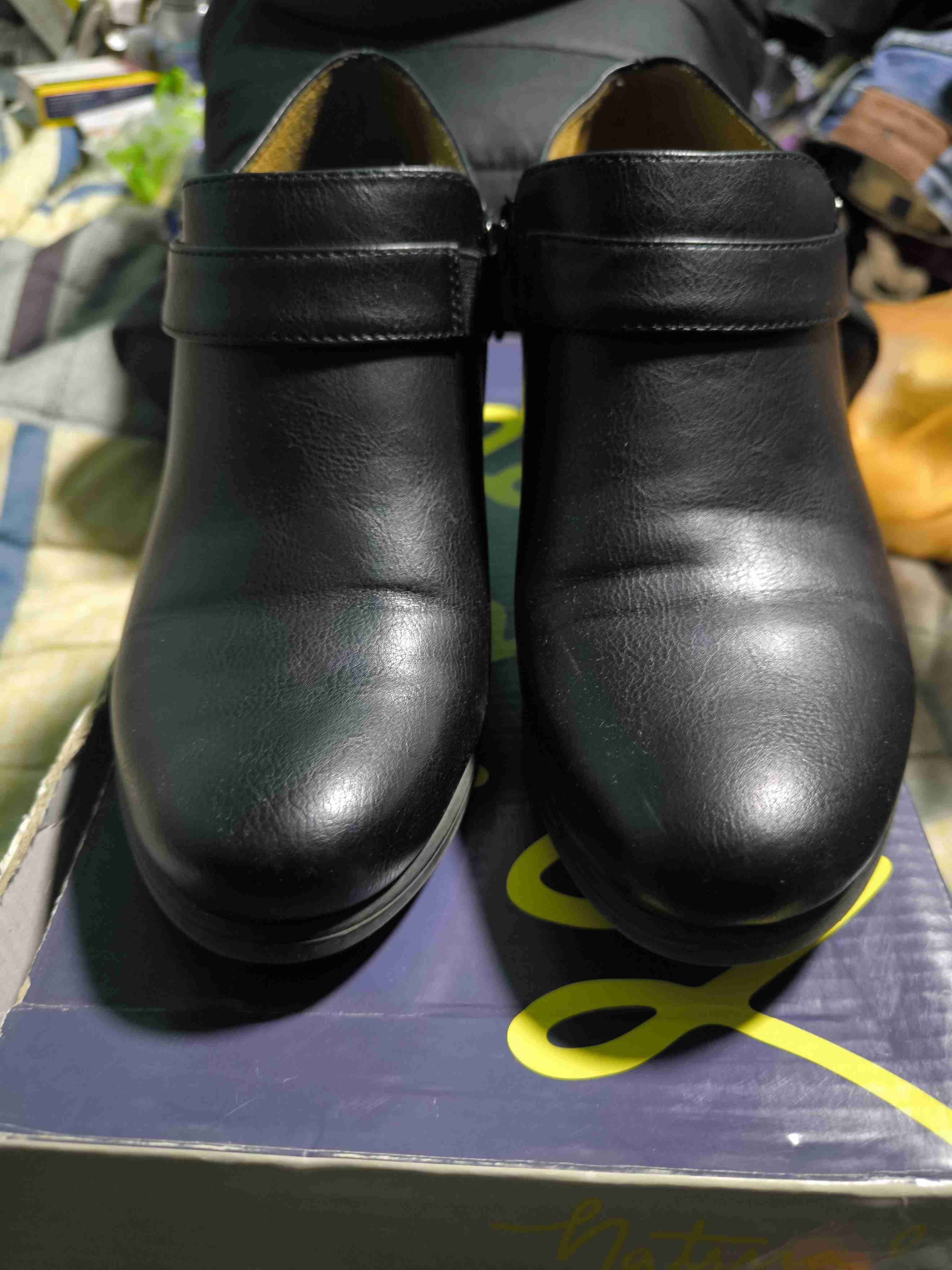 Zapatos negros de tacón medio - miniatura 2