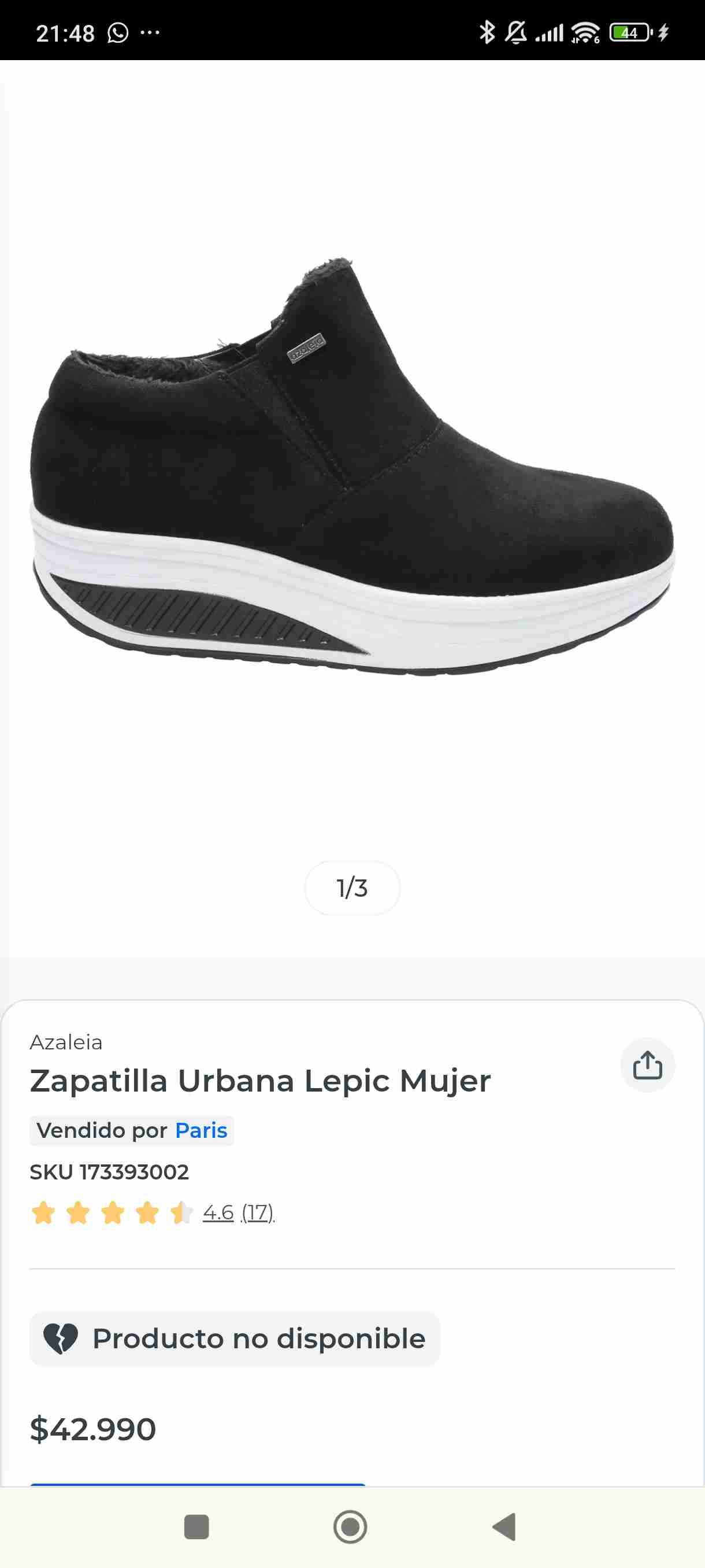 Botines Azaleia negros gamuza - miniatura 6