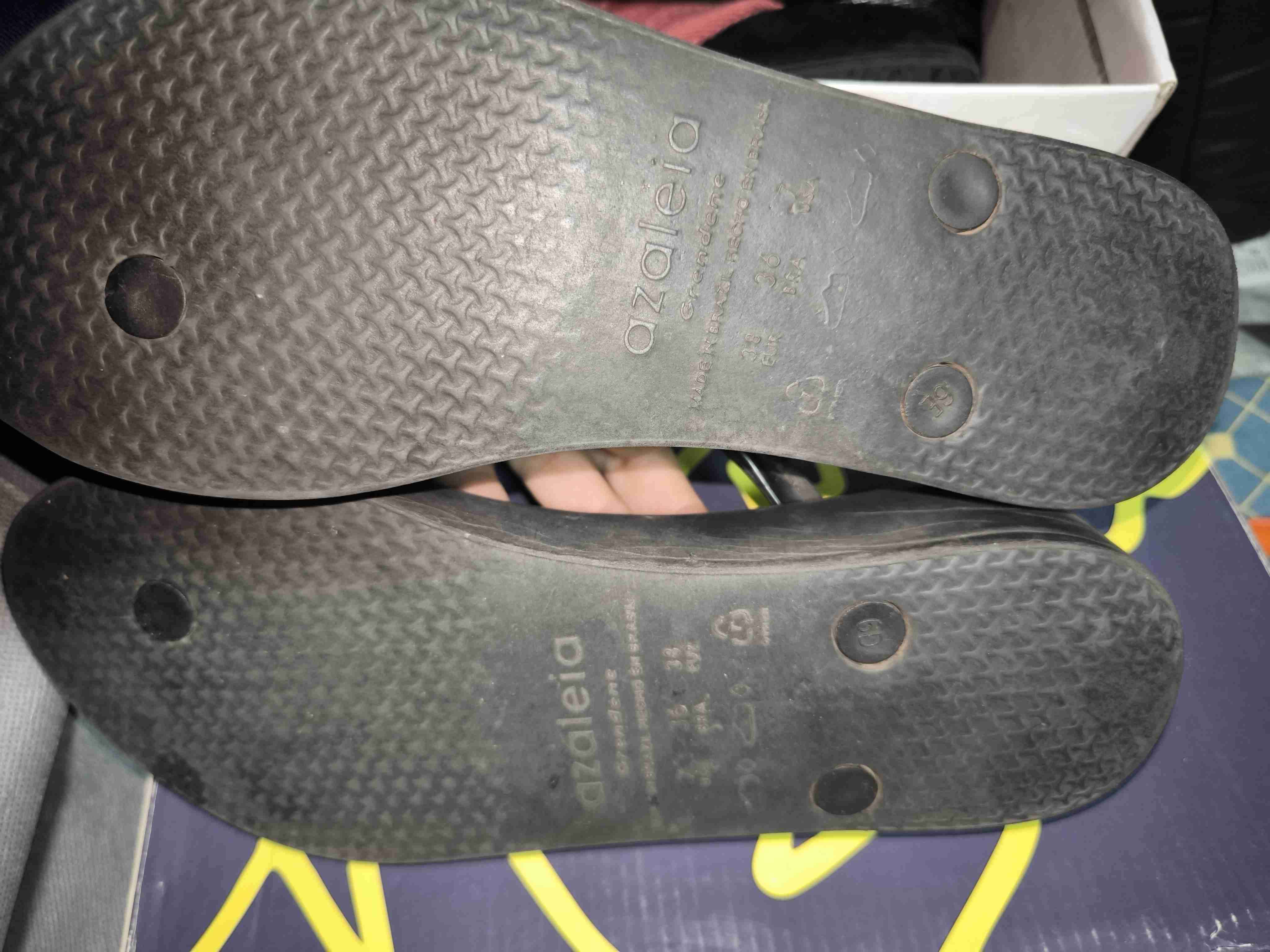 Sandalias negras Azaleia - miniatura 4