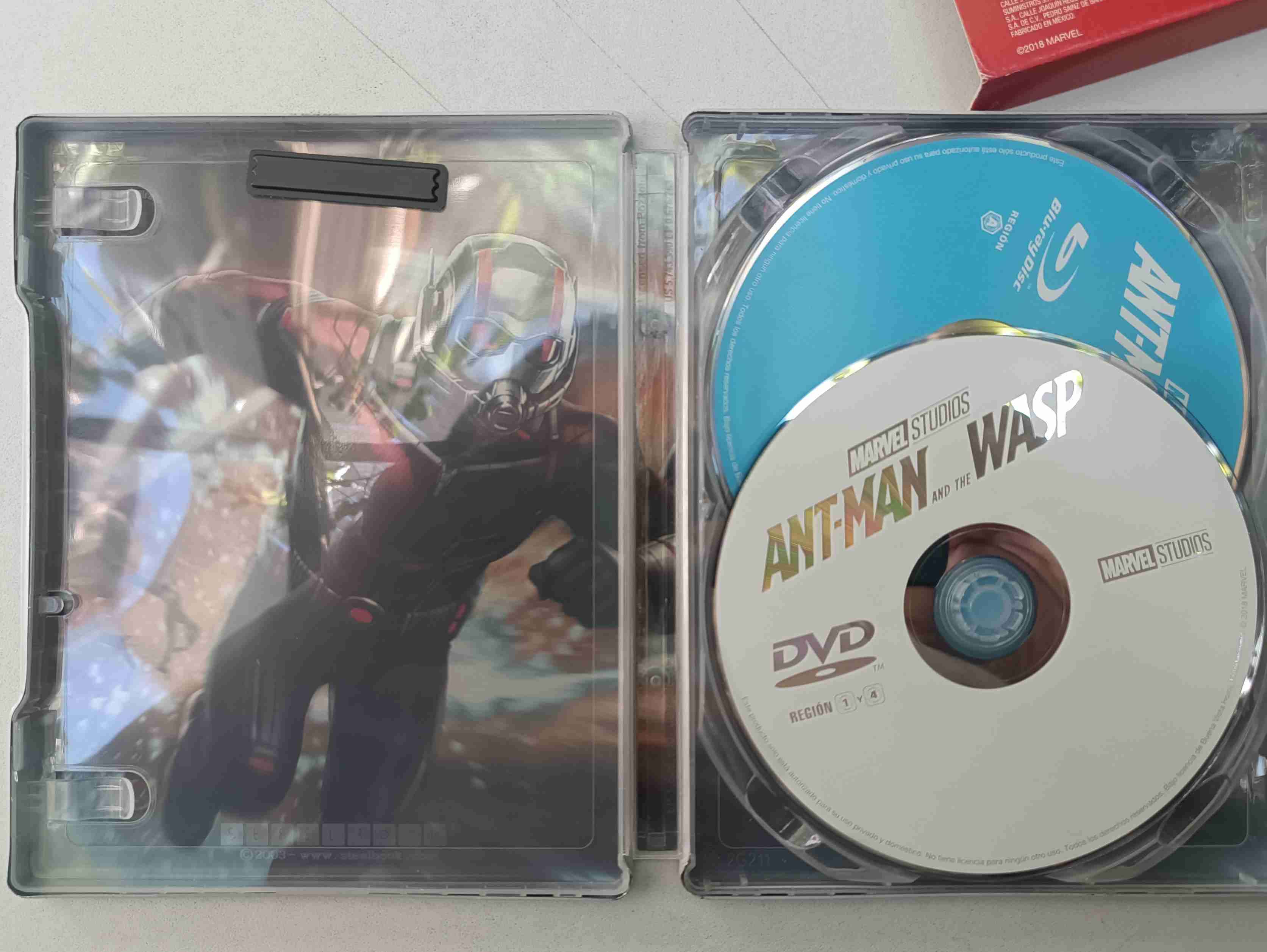 Ant-Man y la Avispa (Blu-ray Steelbook) MCU - miniatura 2