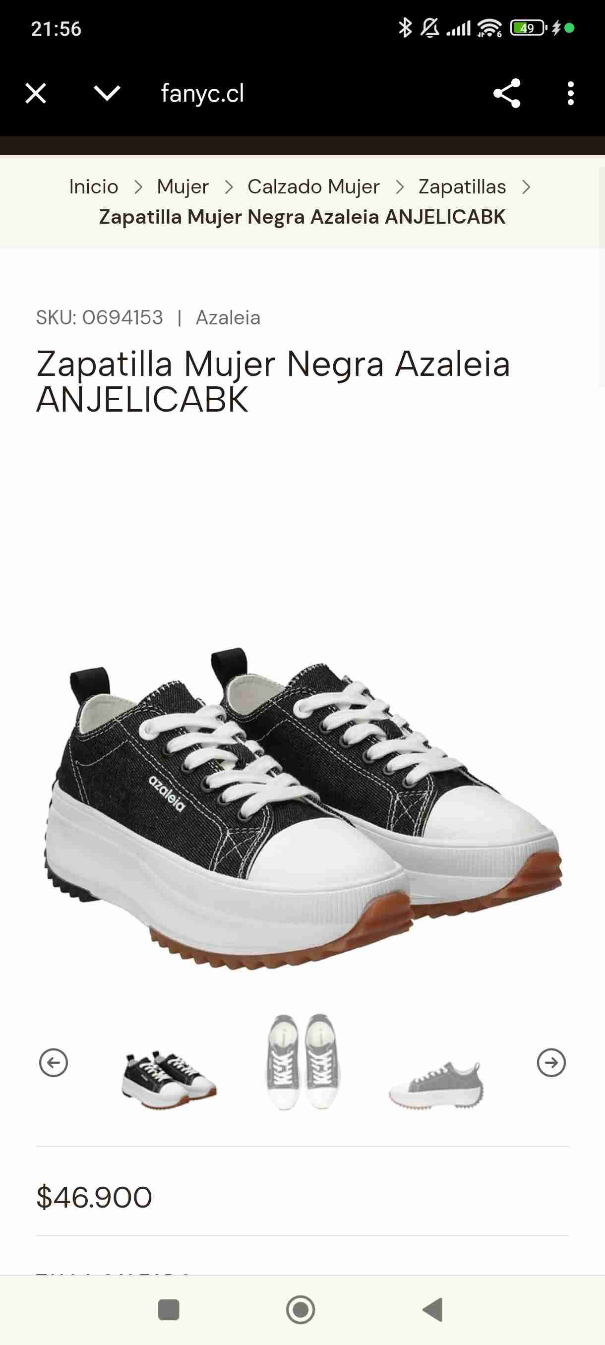 Zapatilla mujer Azaleia - miniatura 5