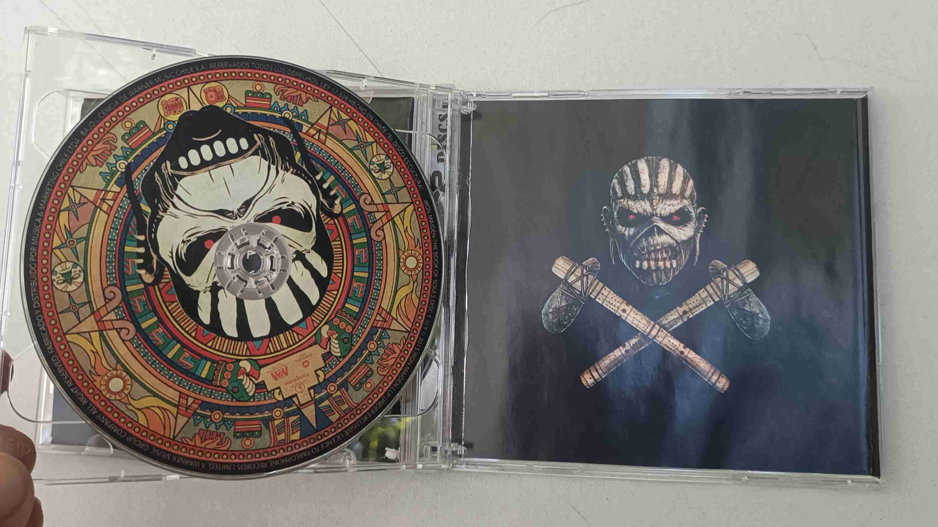 CD Iron Maiden The Book of Souls disco doble - miniatura 3