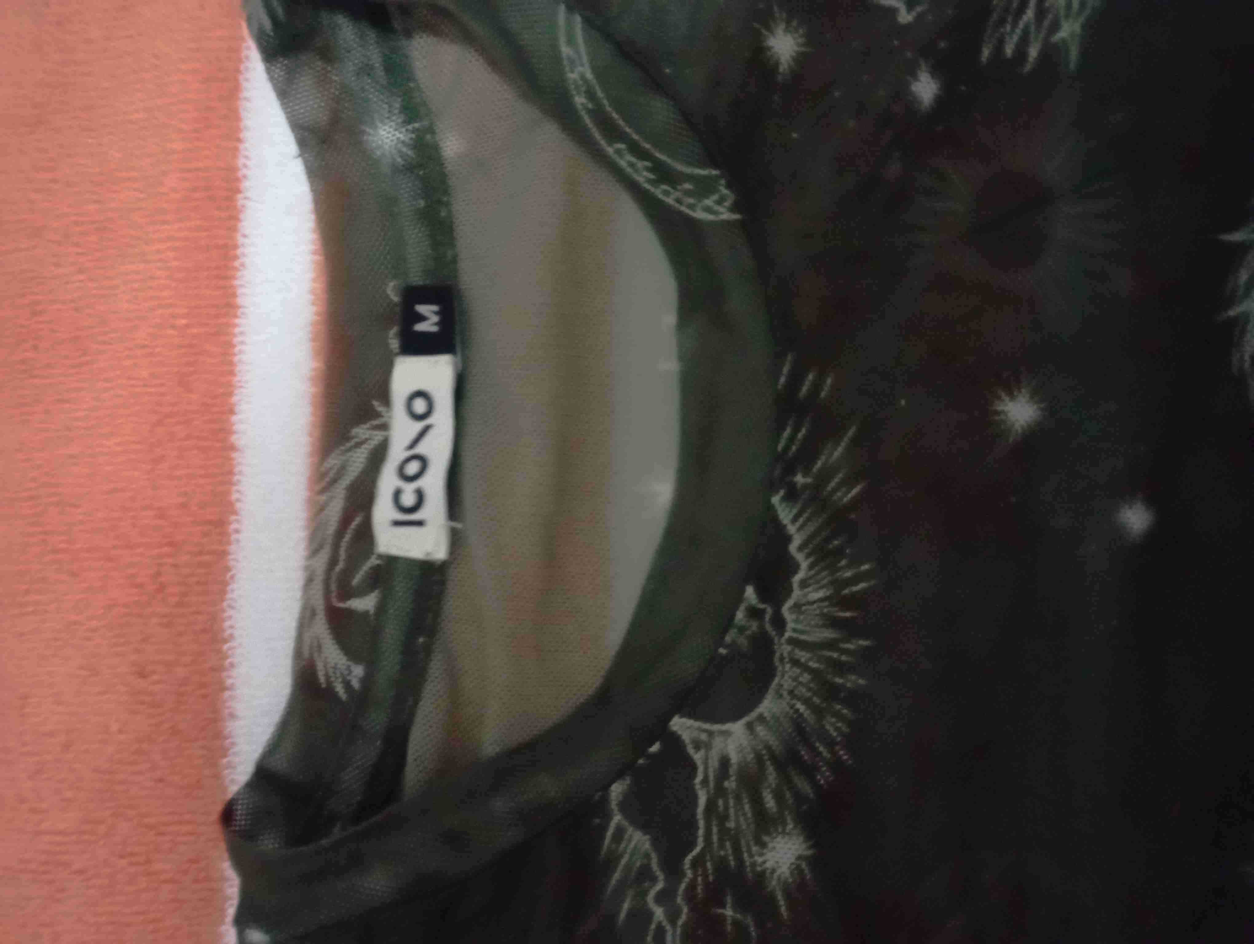 Polera semitransparente con dragones - miniatura 2