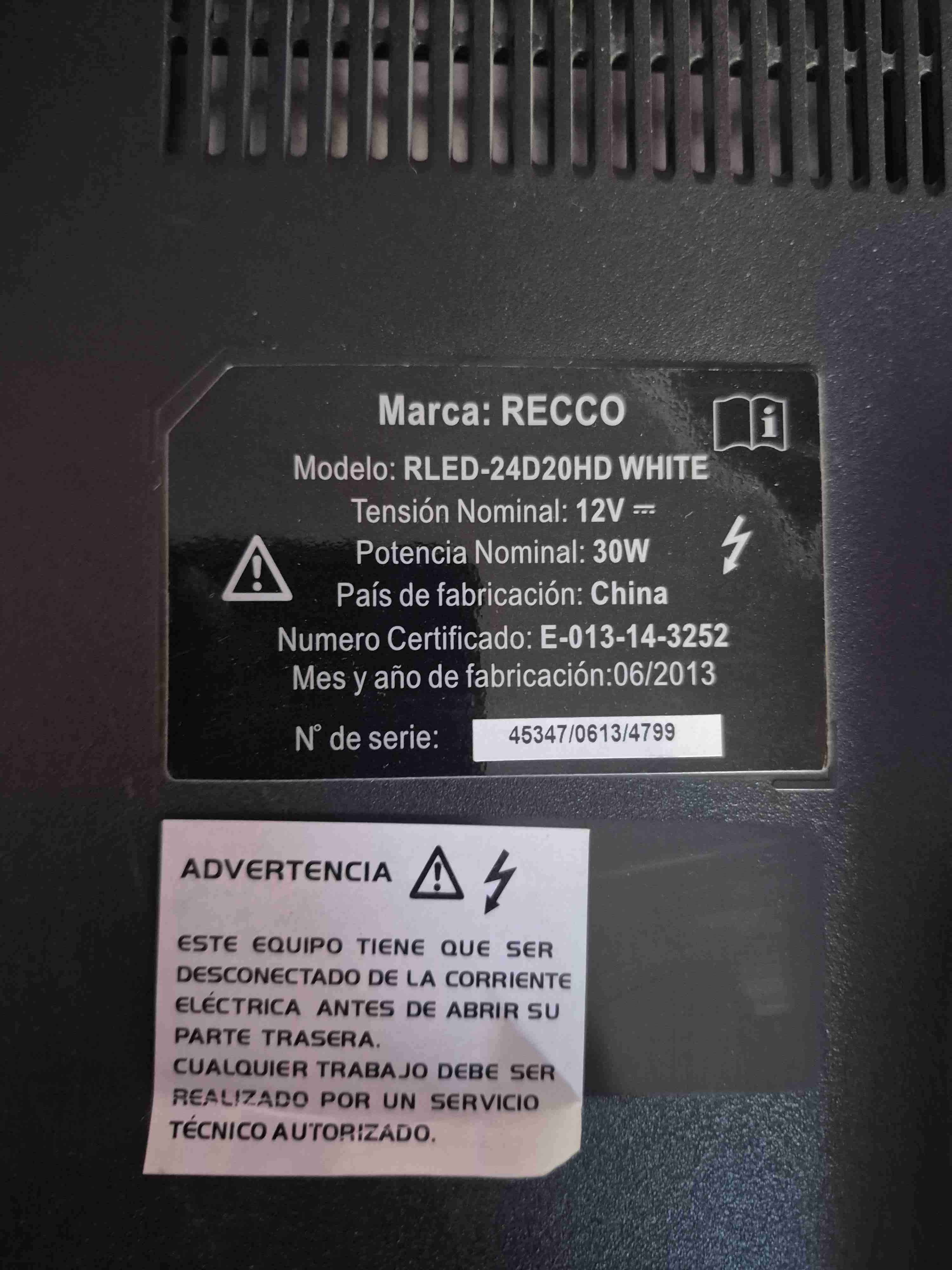 Televisor pantalla plana Recco - miniatura 3