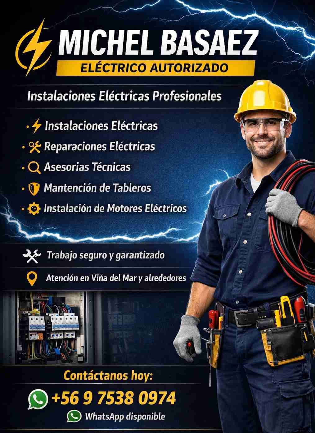 Servicios Eléctricos en Viña del Mar y alrededores