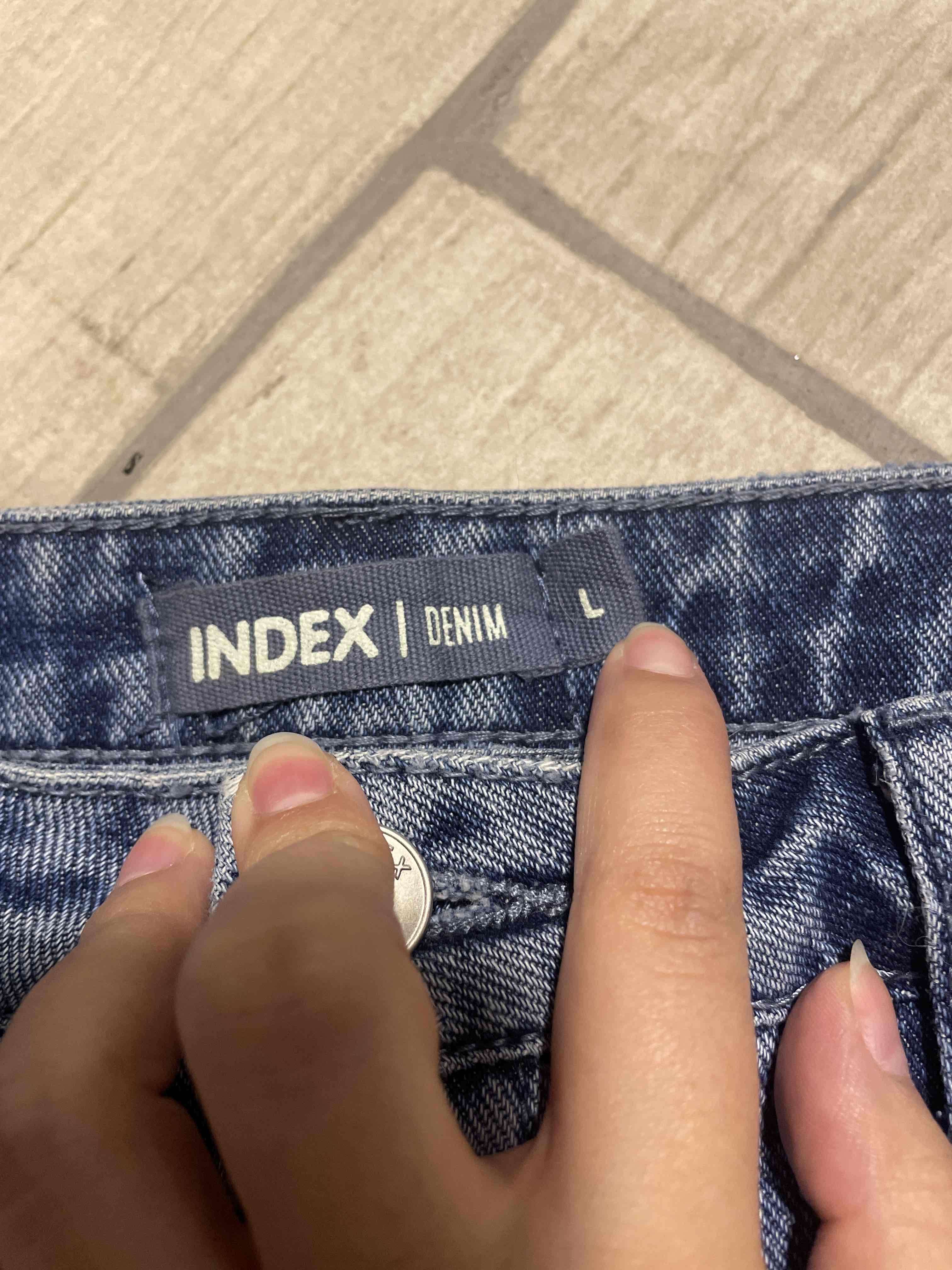 Falda denim con encaje - miniatura 2