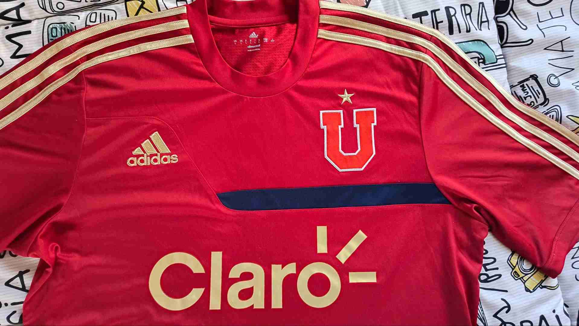 Camiseta Adidas U de Chile Roja - 3