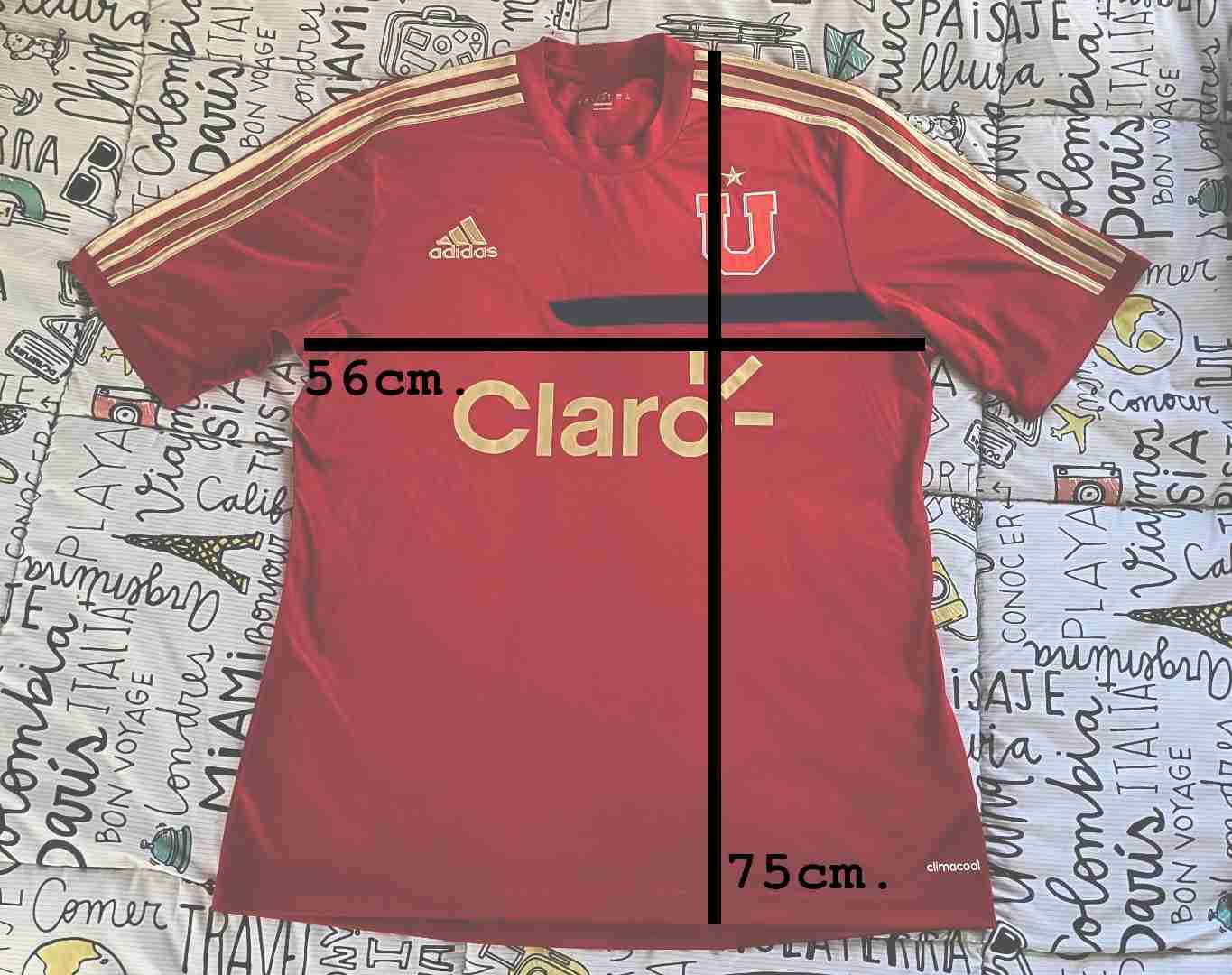 Camiseta Adidas U de Chile Roja - 6