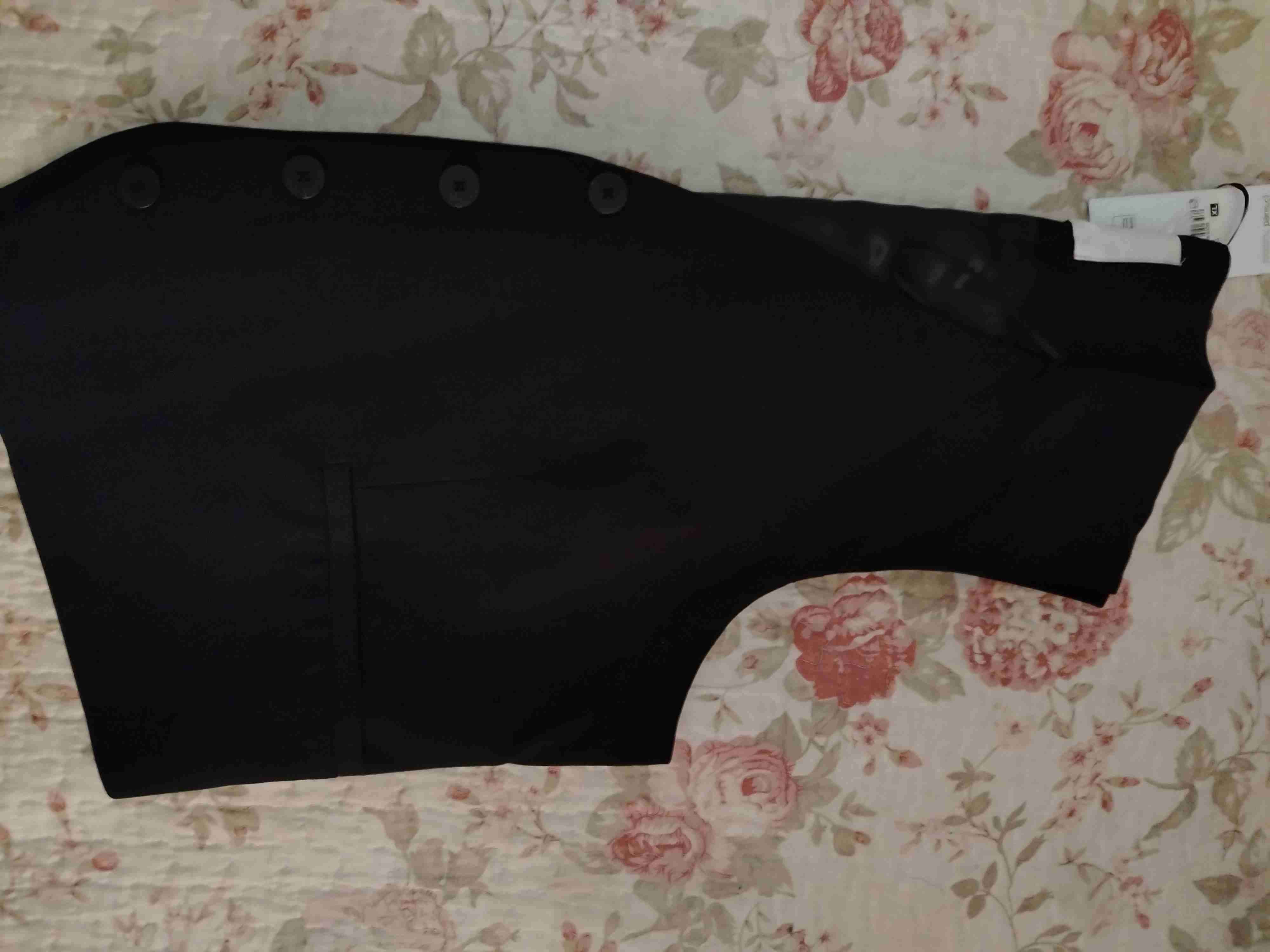 Blazer negro con botones mujer - miniatura 3