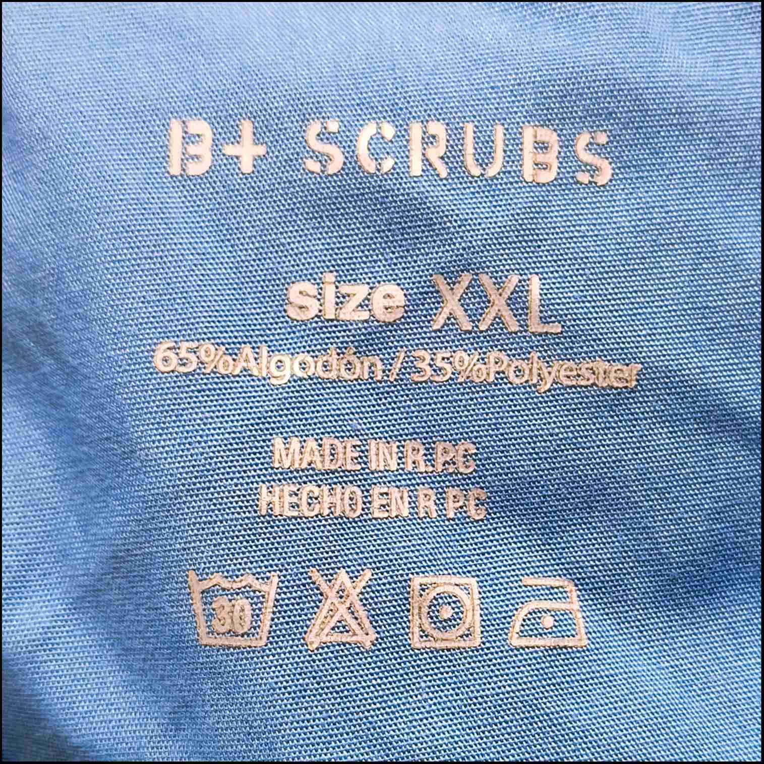 Pantalón clínico celeste XXL. - miniatura 5