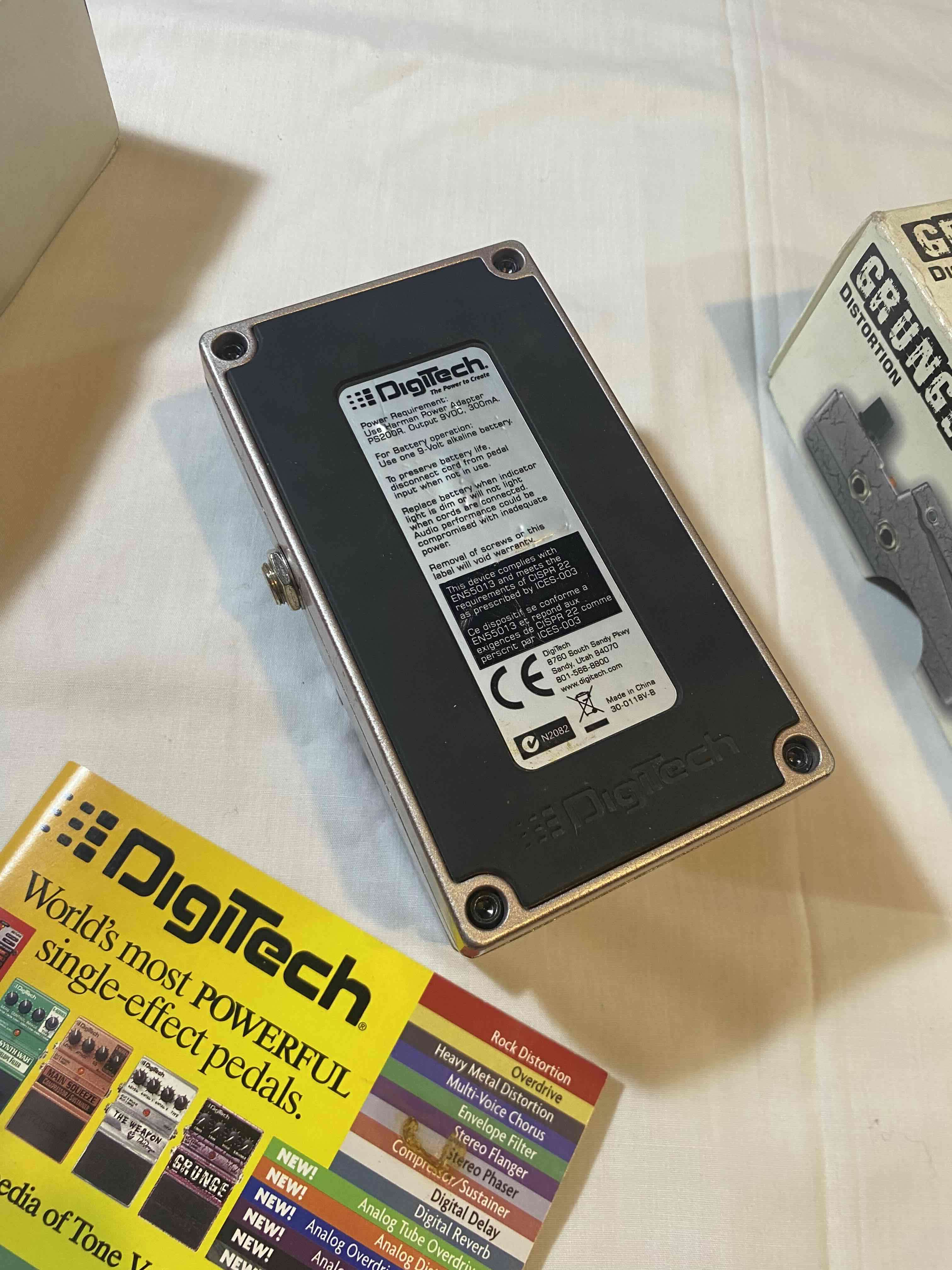 Pedal de efectos Digitech Grunge - miniatura 4