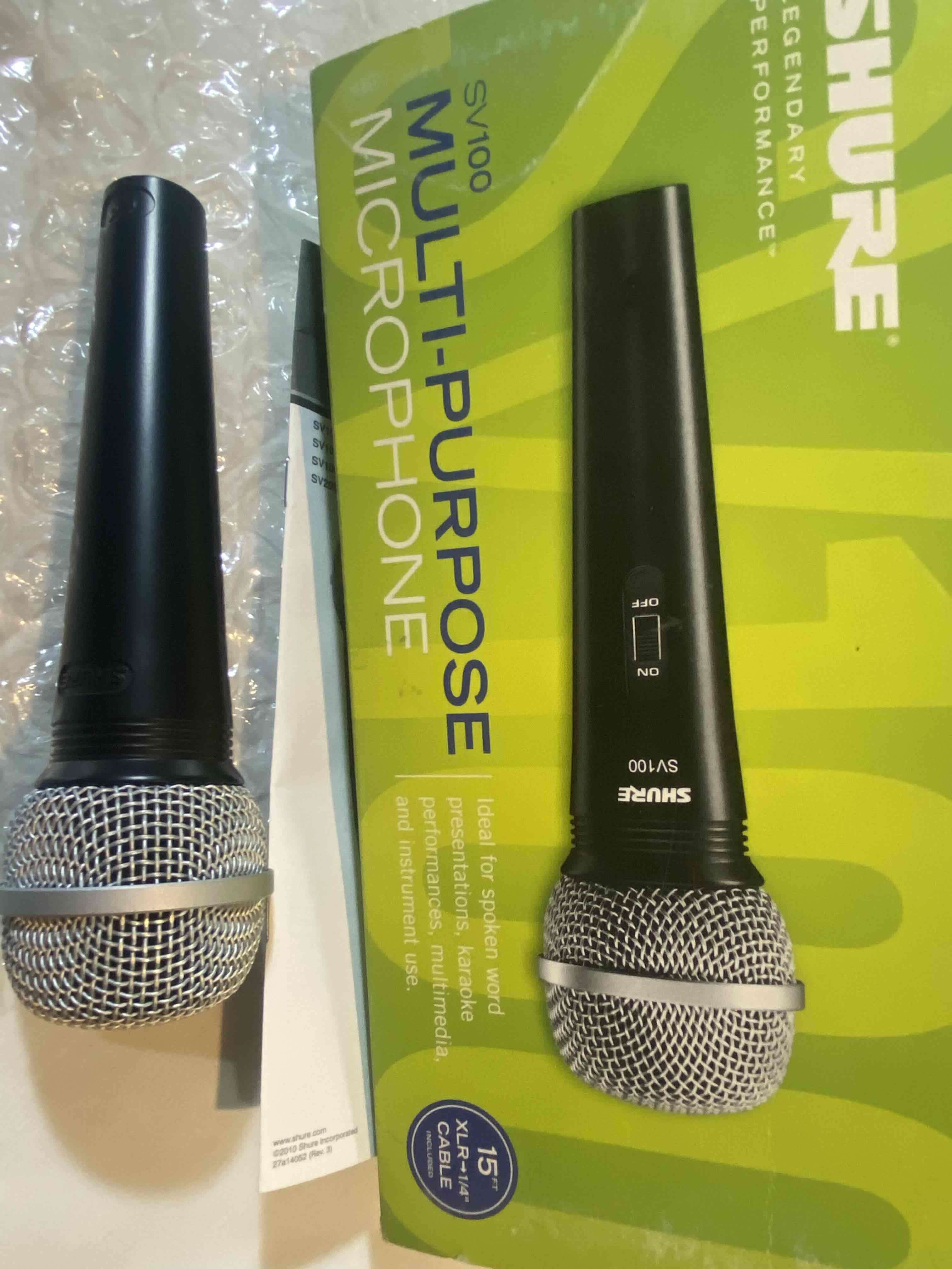 Micrófono Shure SV100 multipropósito