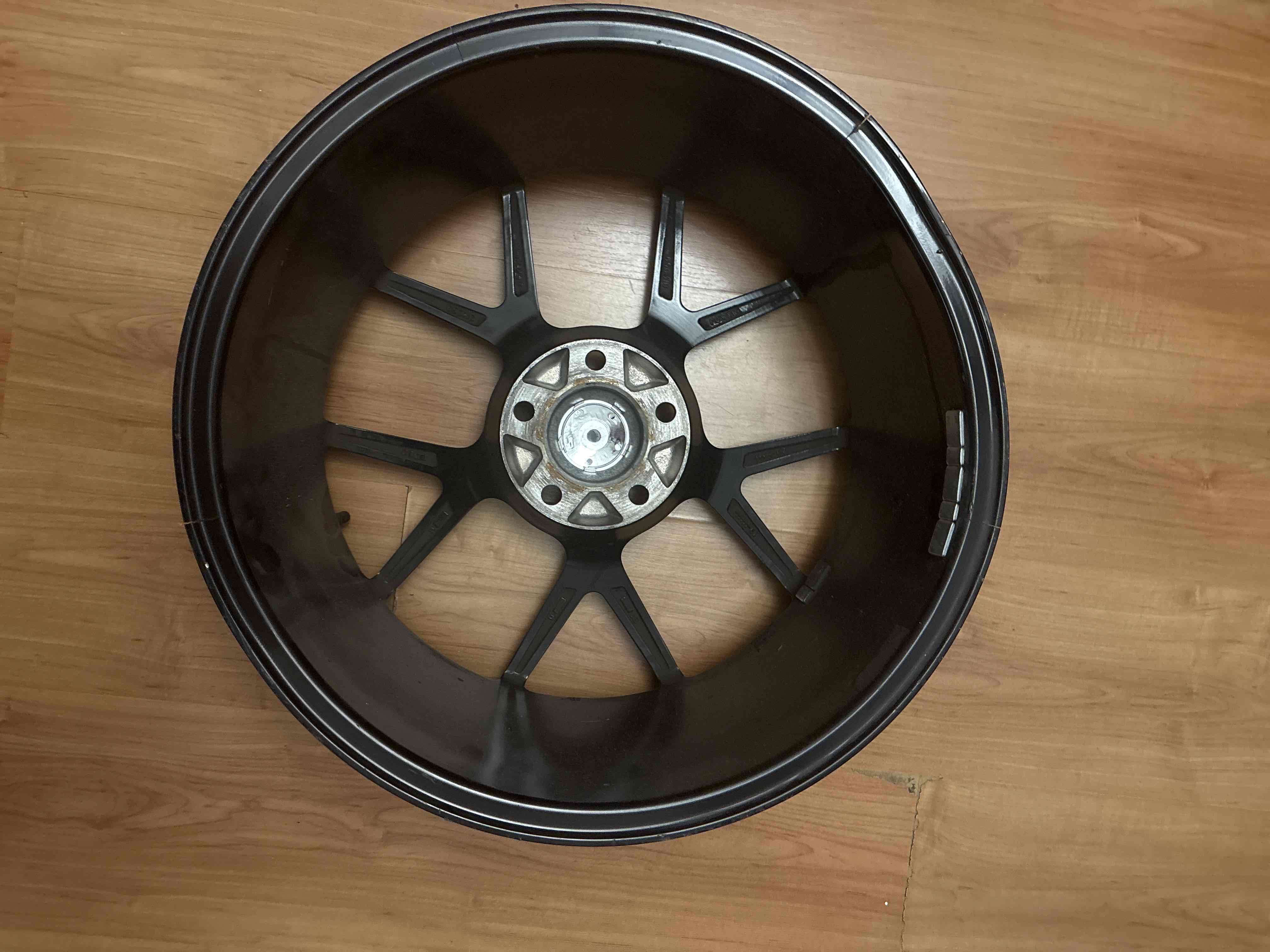 Llanta BBS negra deportiva - miniatura 2