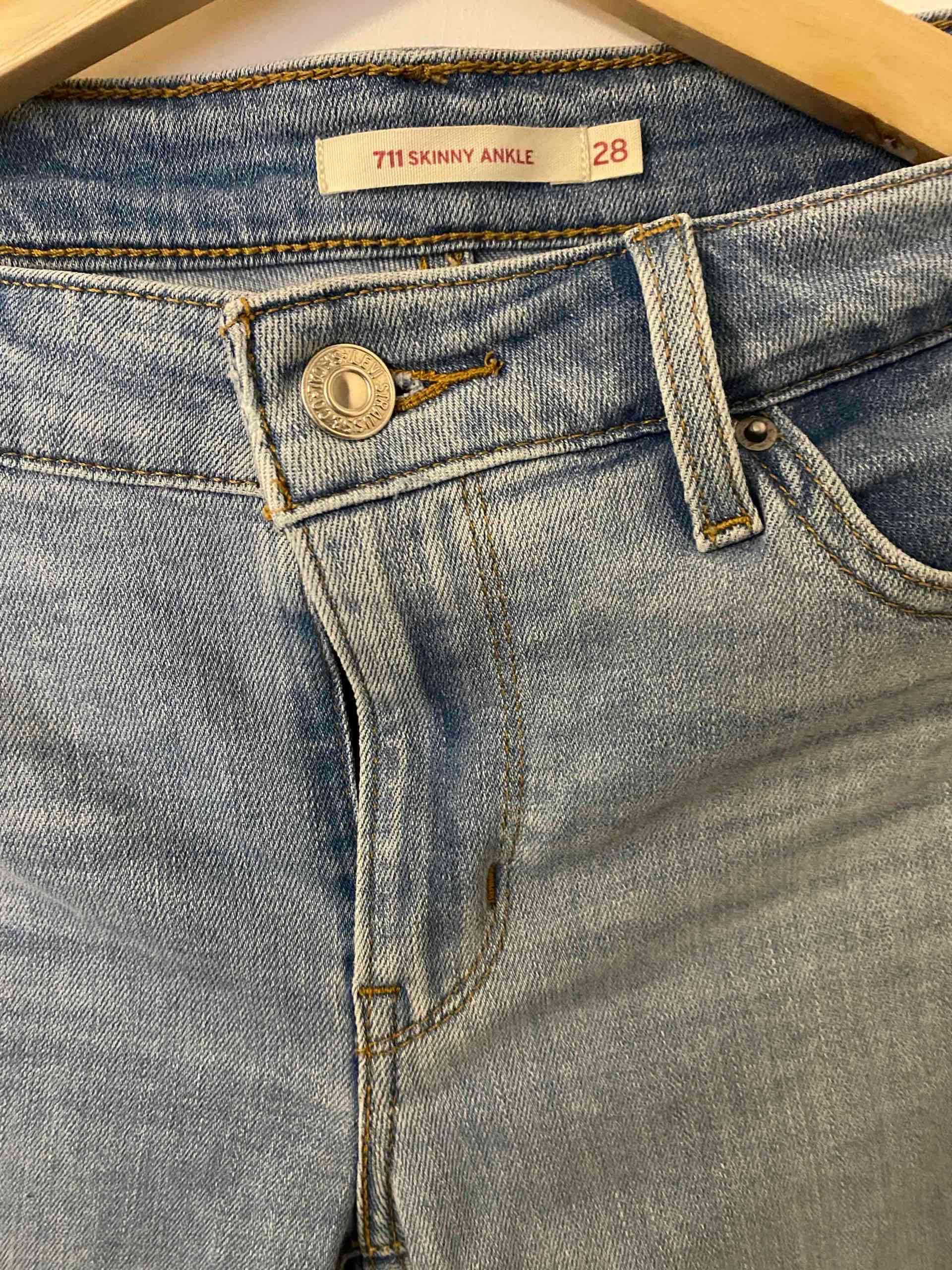 Jeans skinny tobilleros