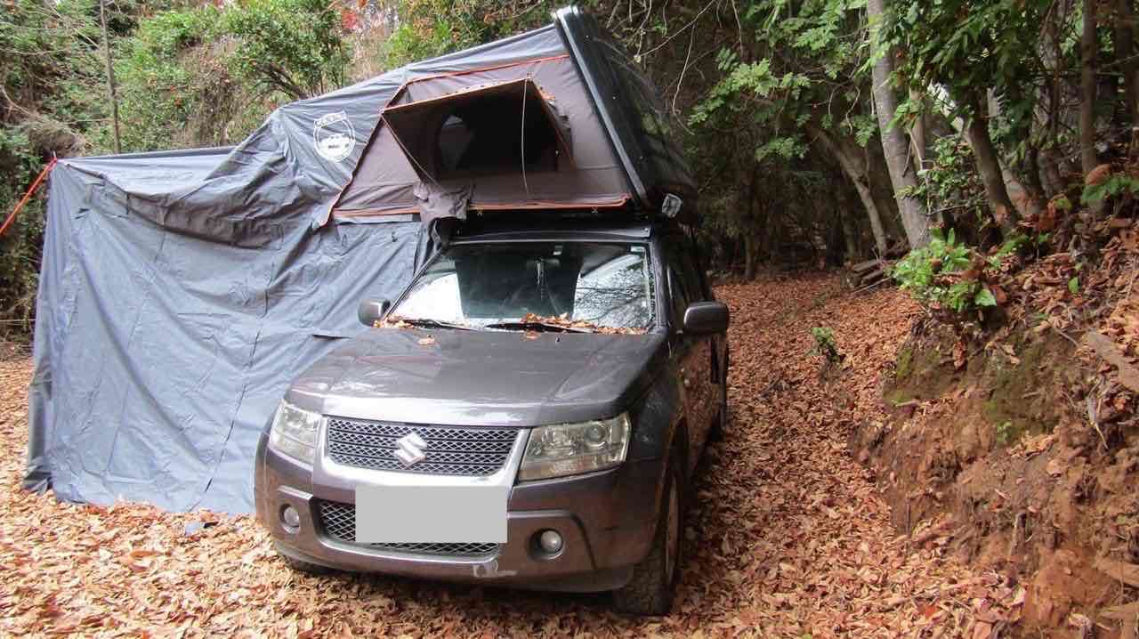 Carpa de techo para auto - miniatura 3