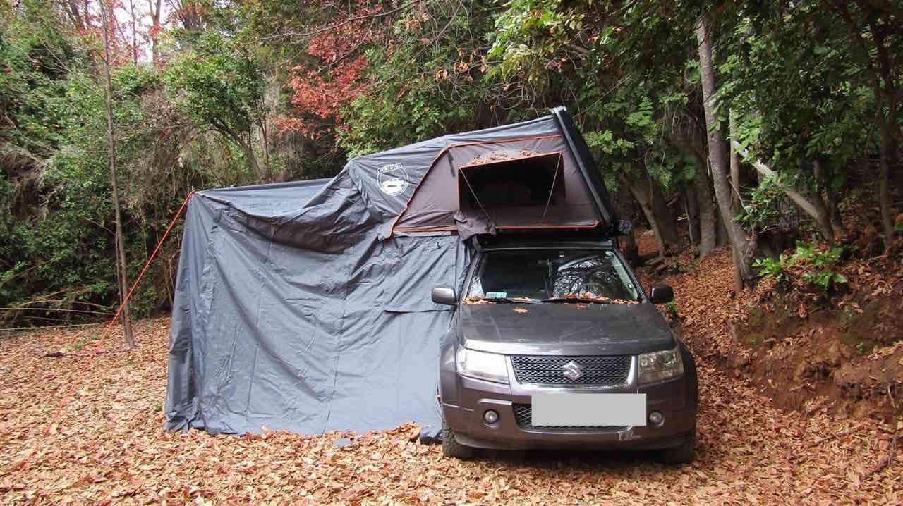 Carpa de techo para auto - miniatura 4