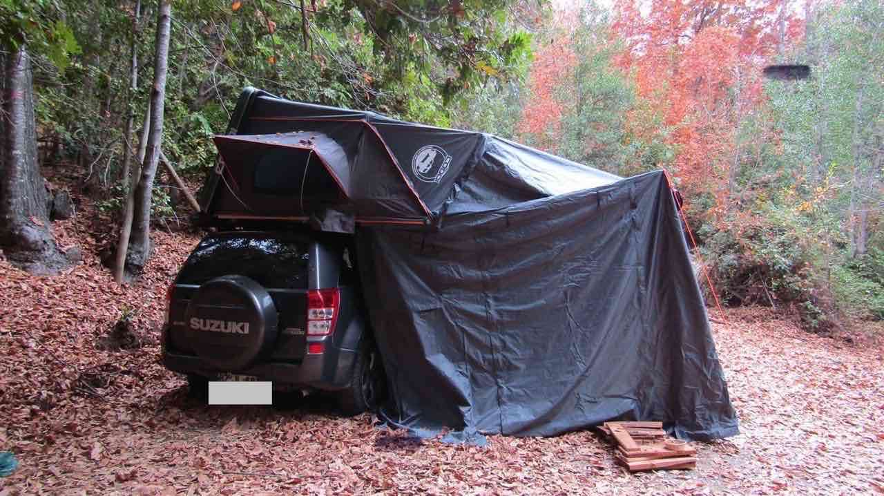 Carpa de techo para auto - miniatura 5