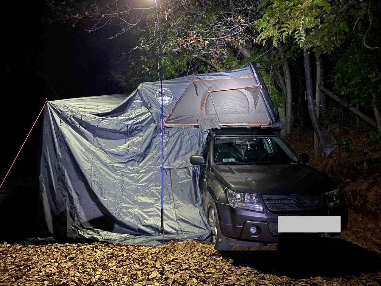 Carpa de techo para auto - miniatura 6