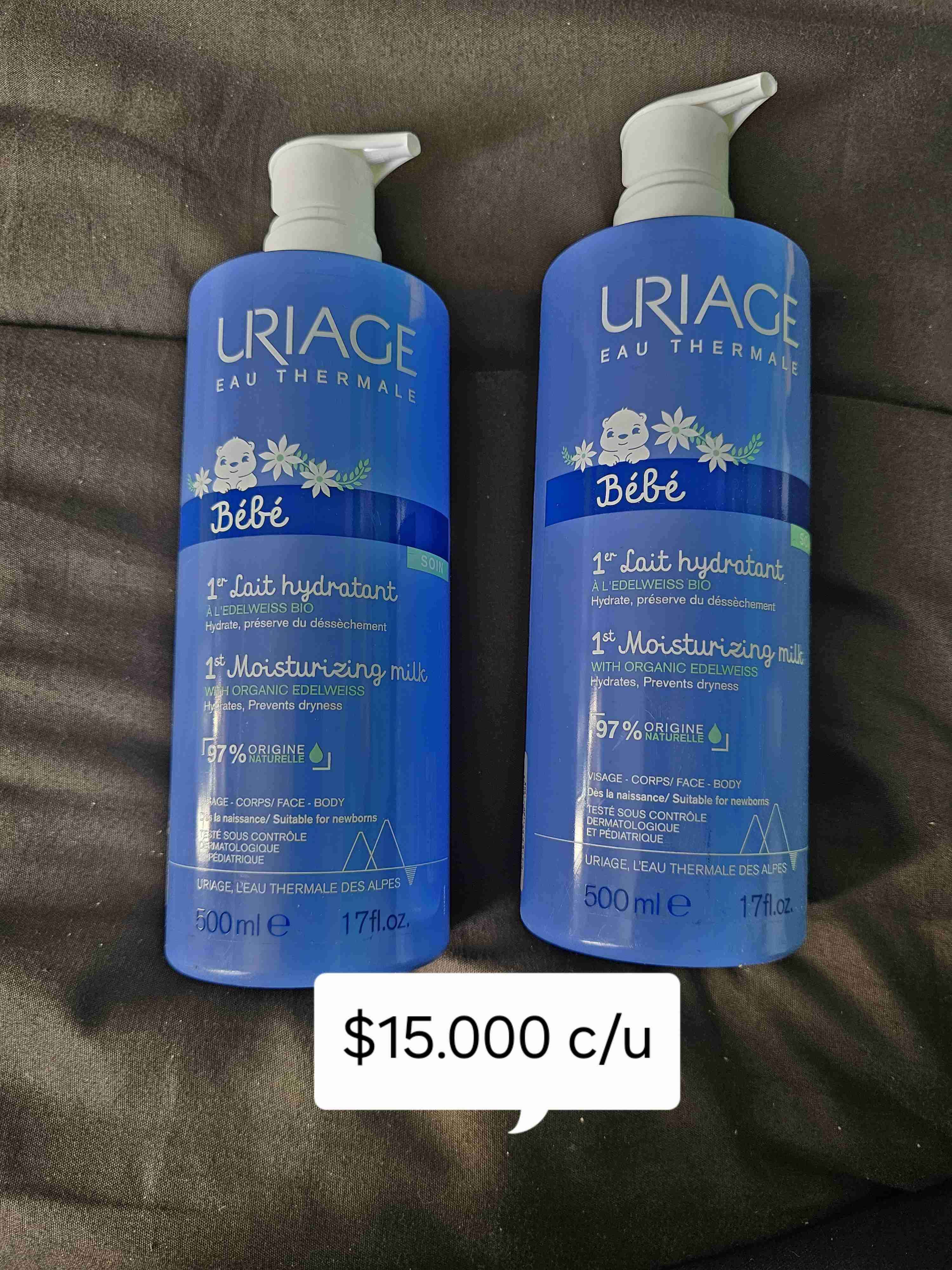 Leche hidratante Uriage bebé 500ml