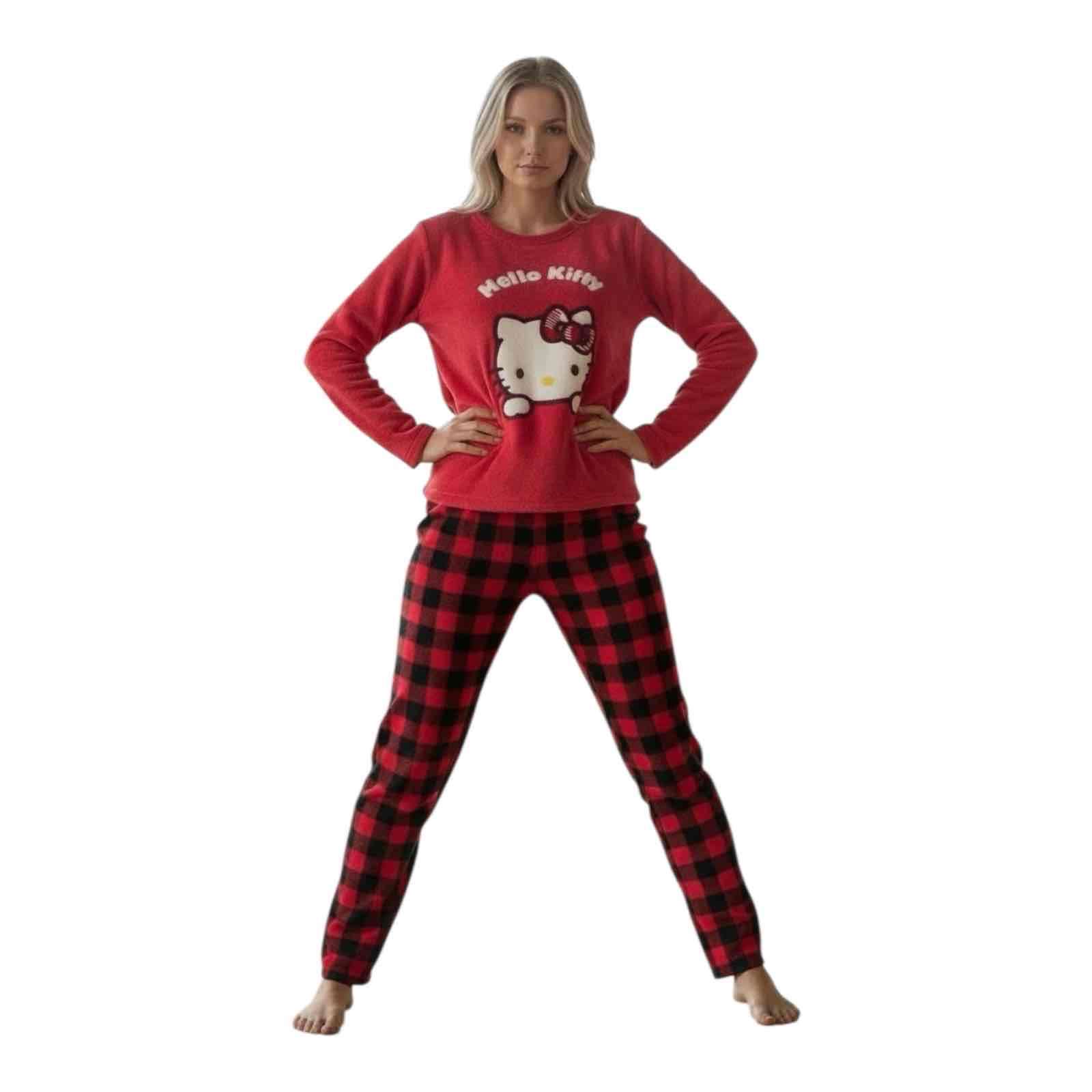 Pijama mujer Hello Kitty polar