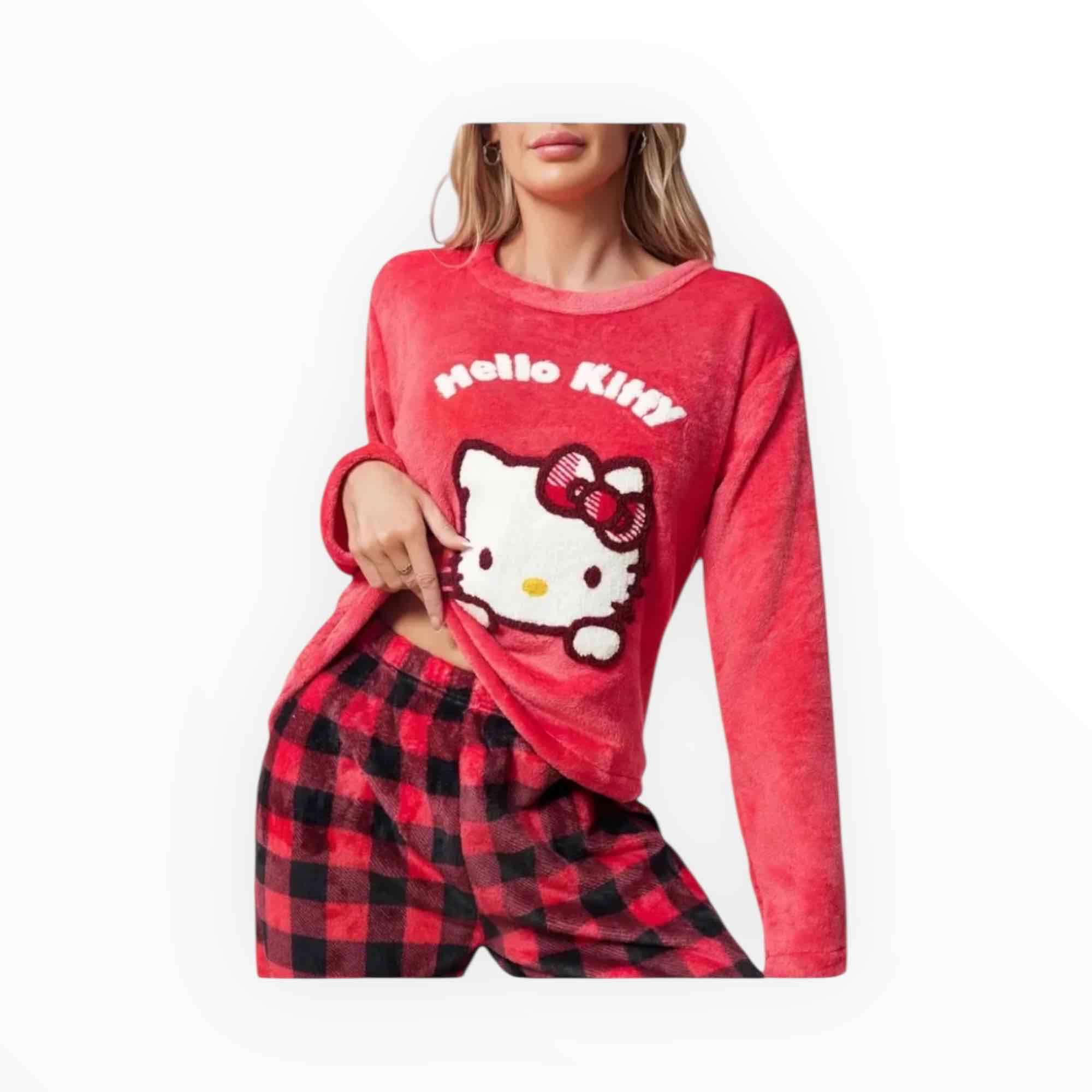 Pijama mujer Hello Kitty polar - miniatura 4