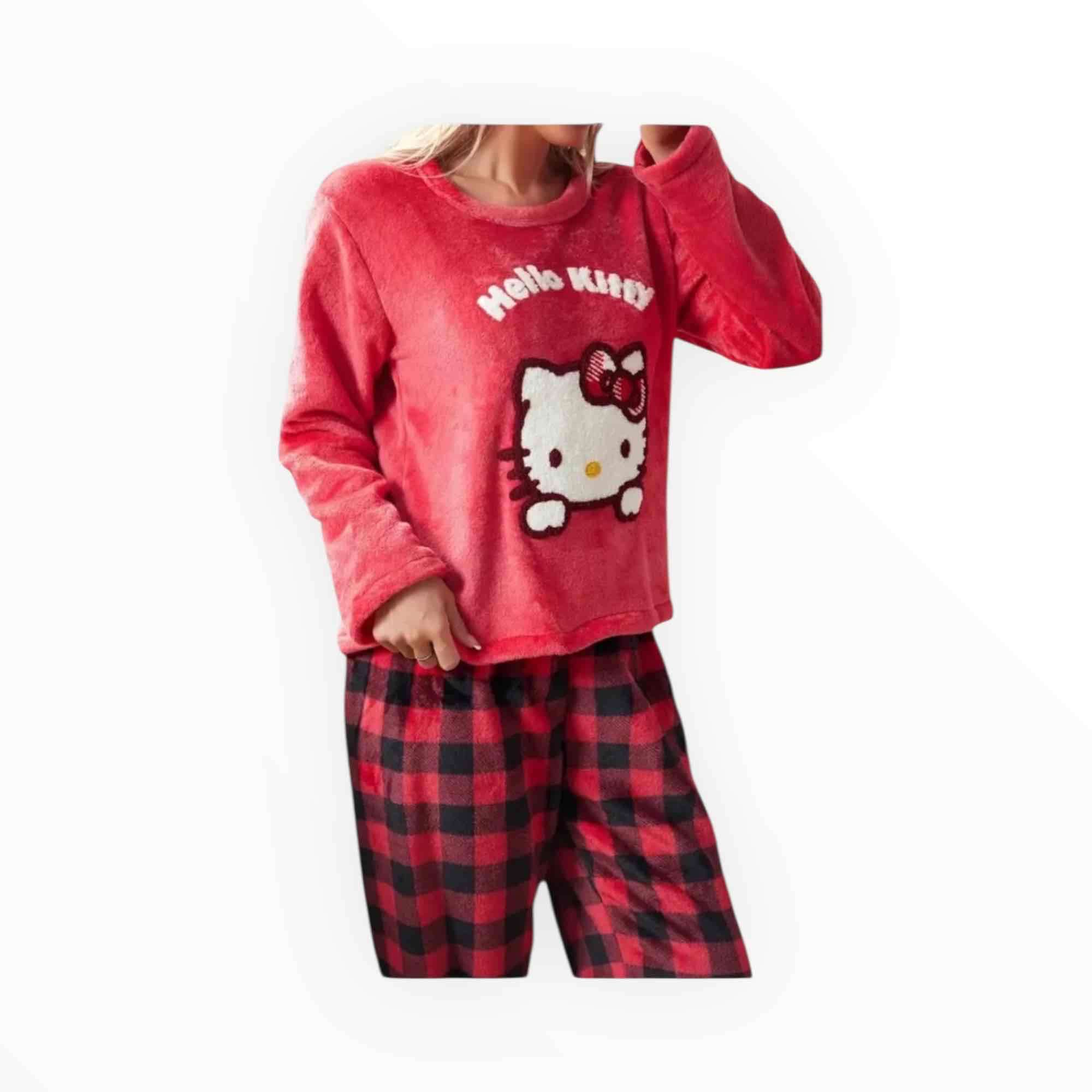 Pijama mujer Hello Kitty polar - miniatura 5