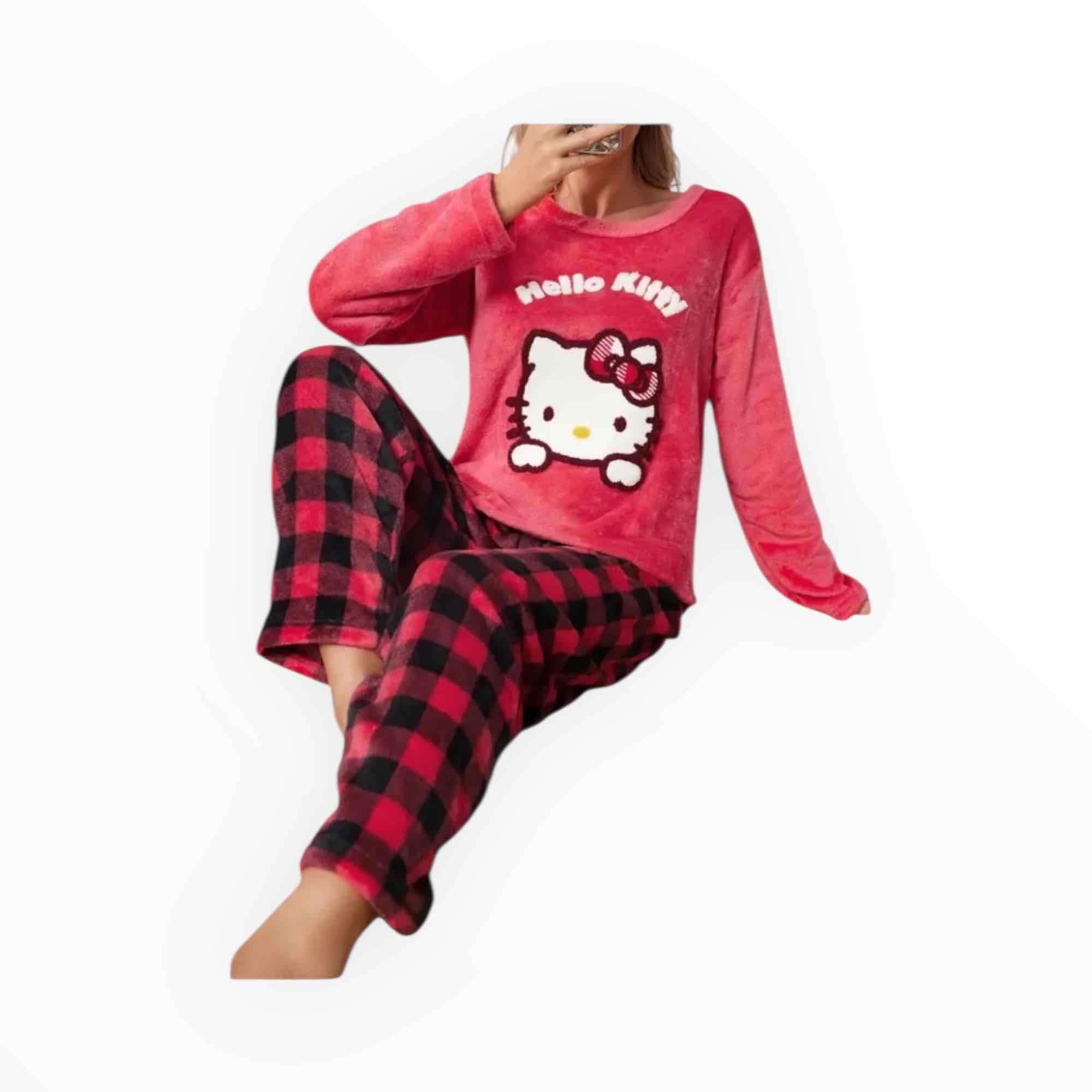 Pijama mujer Hello Kitty polar - miniatura 6