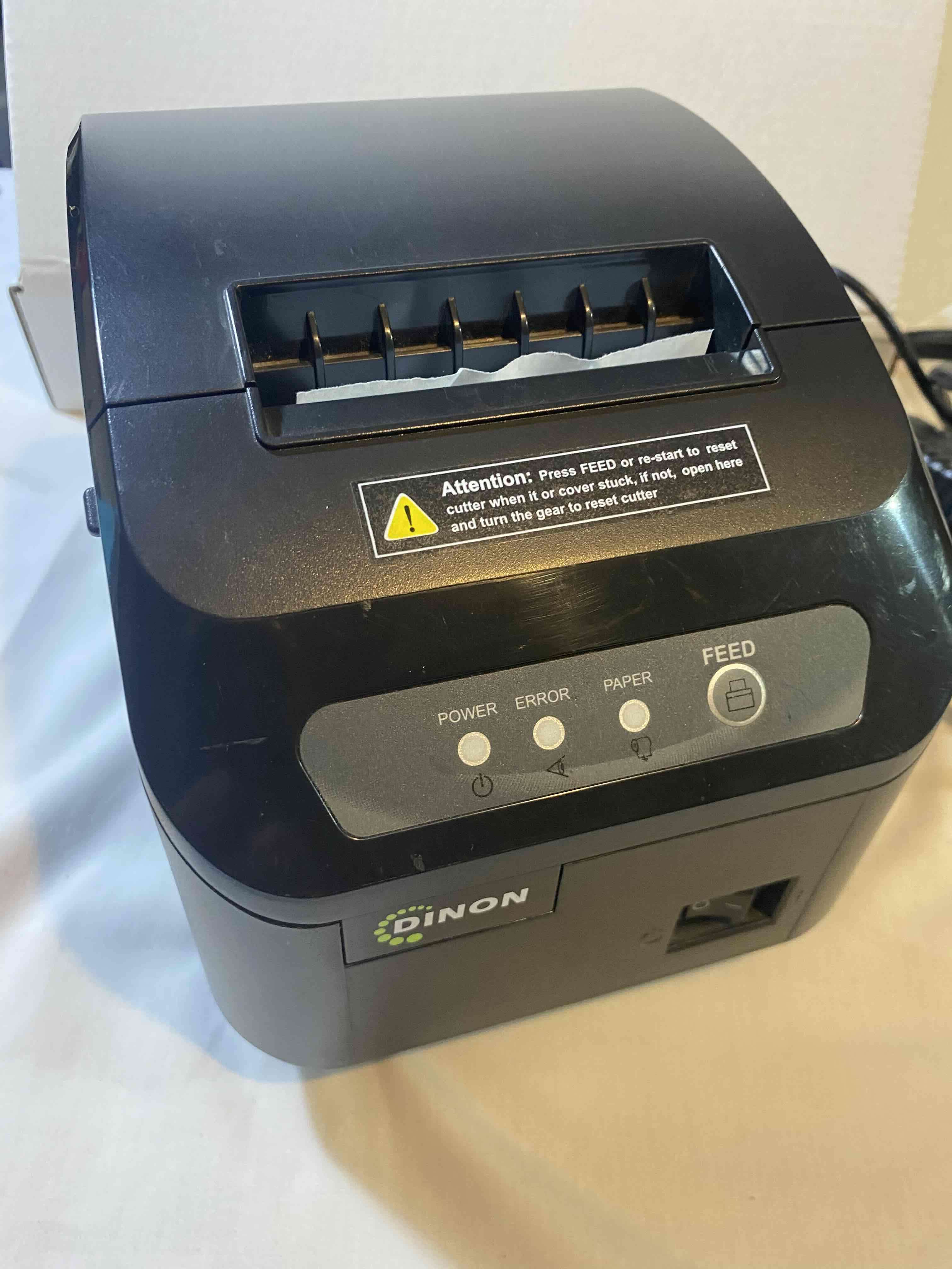 Impresora térmica Dinon negra