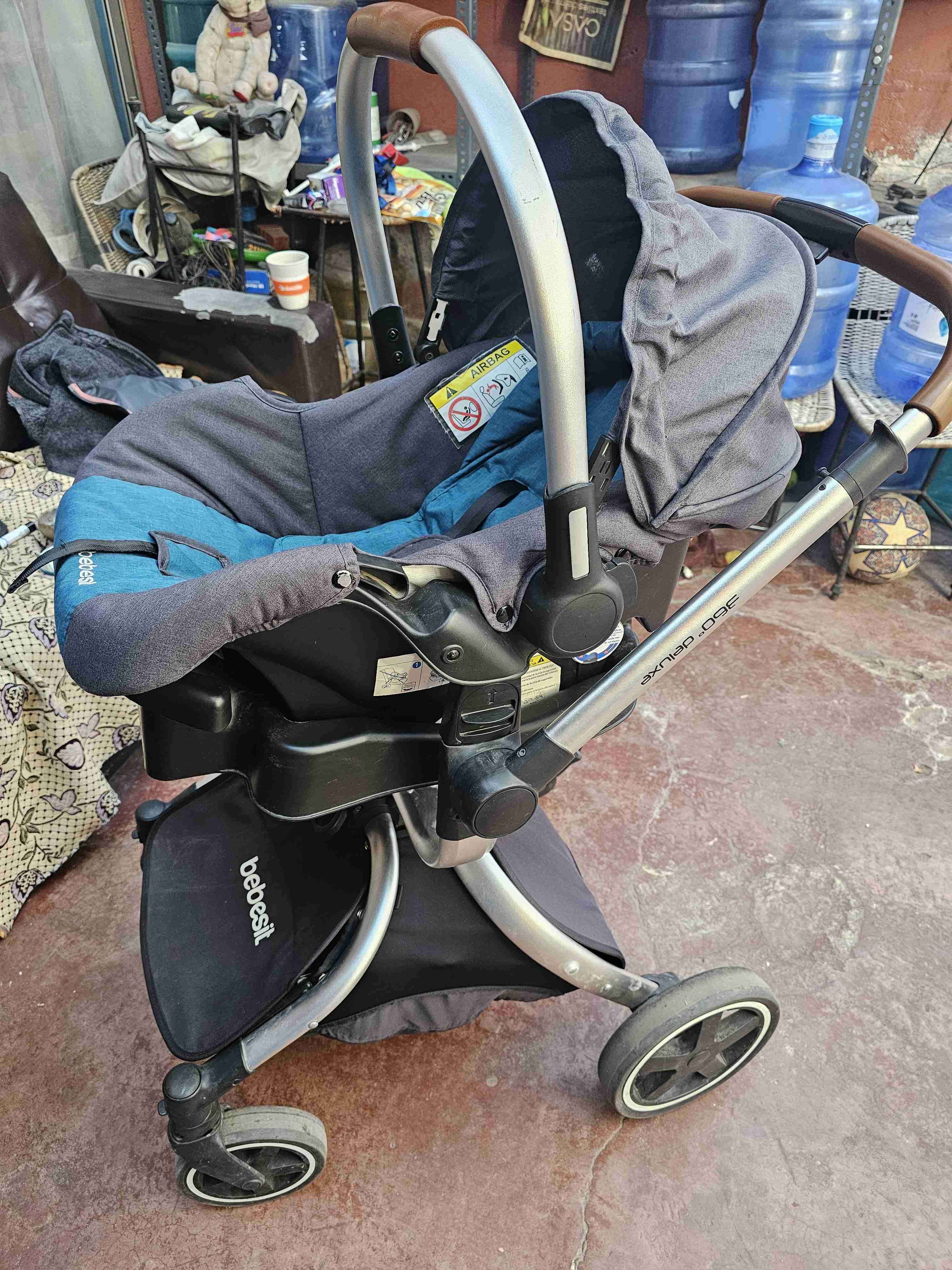 Coche Cuna Travel System Deluxe 360° - miniatura 2