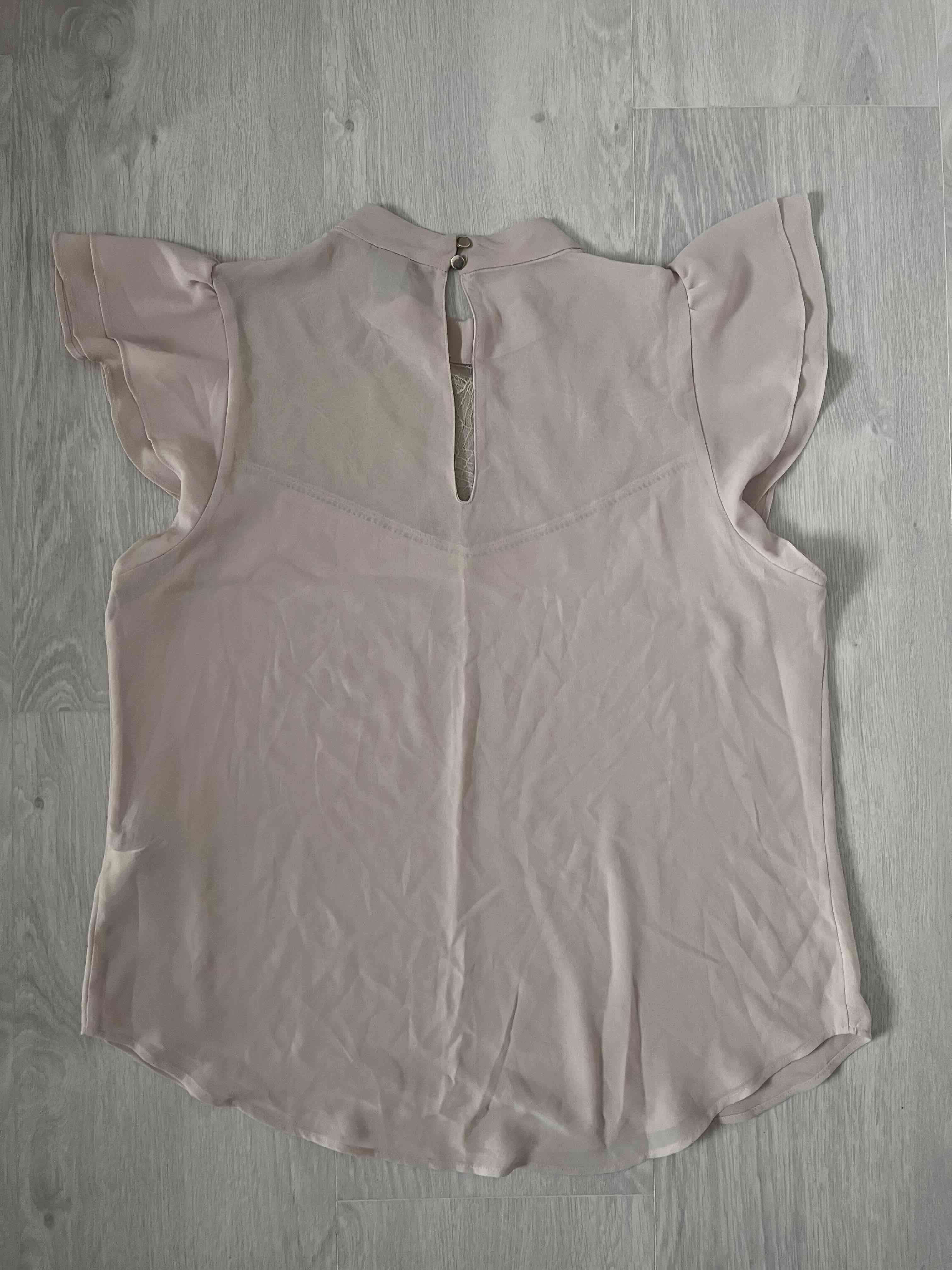 Blusa rosa con encaje - miniatura 4