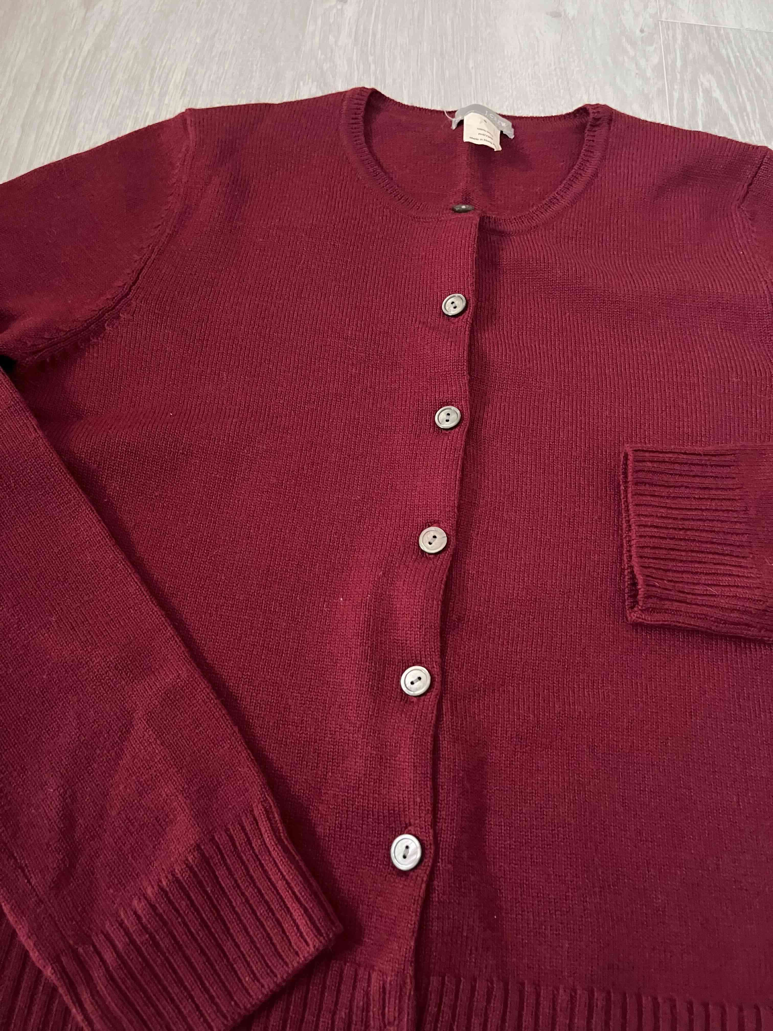 Cardigan rojo mujer - miniatura 2