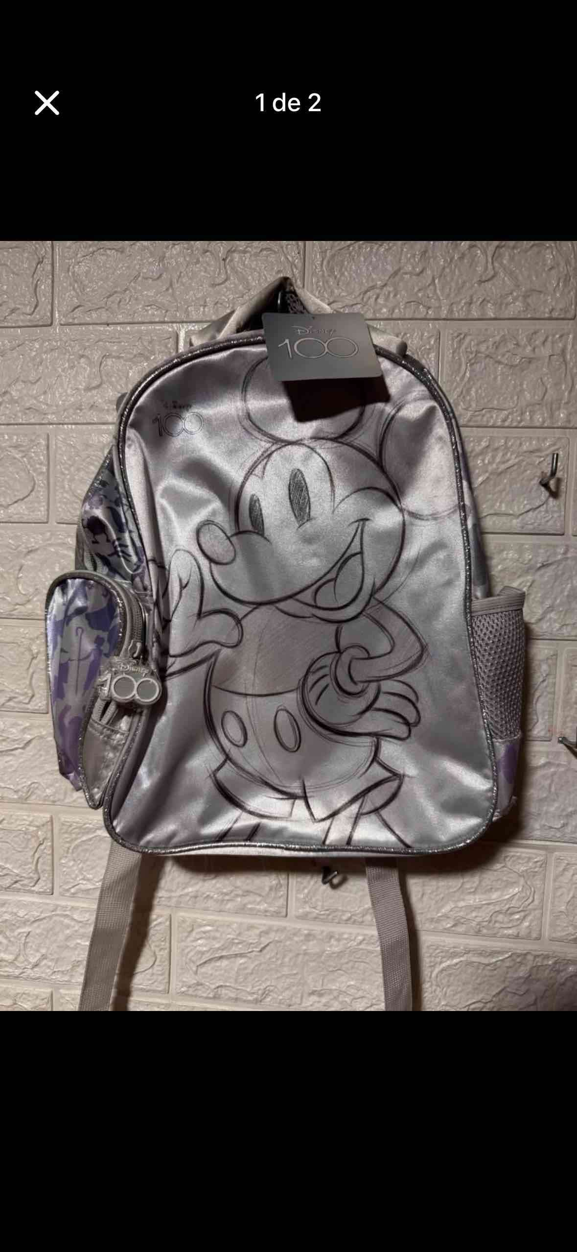 Mochila Mickey Mouse clásica original - miniatura 2