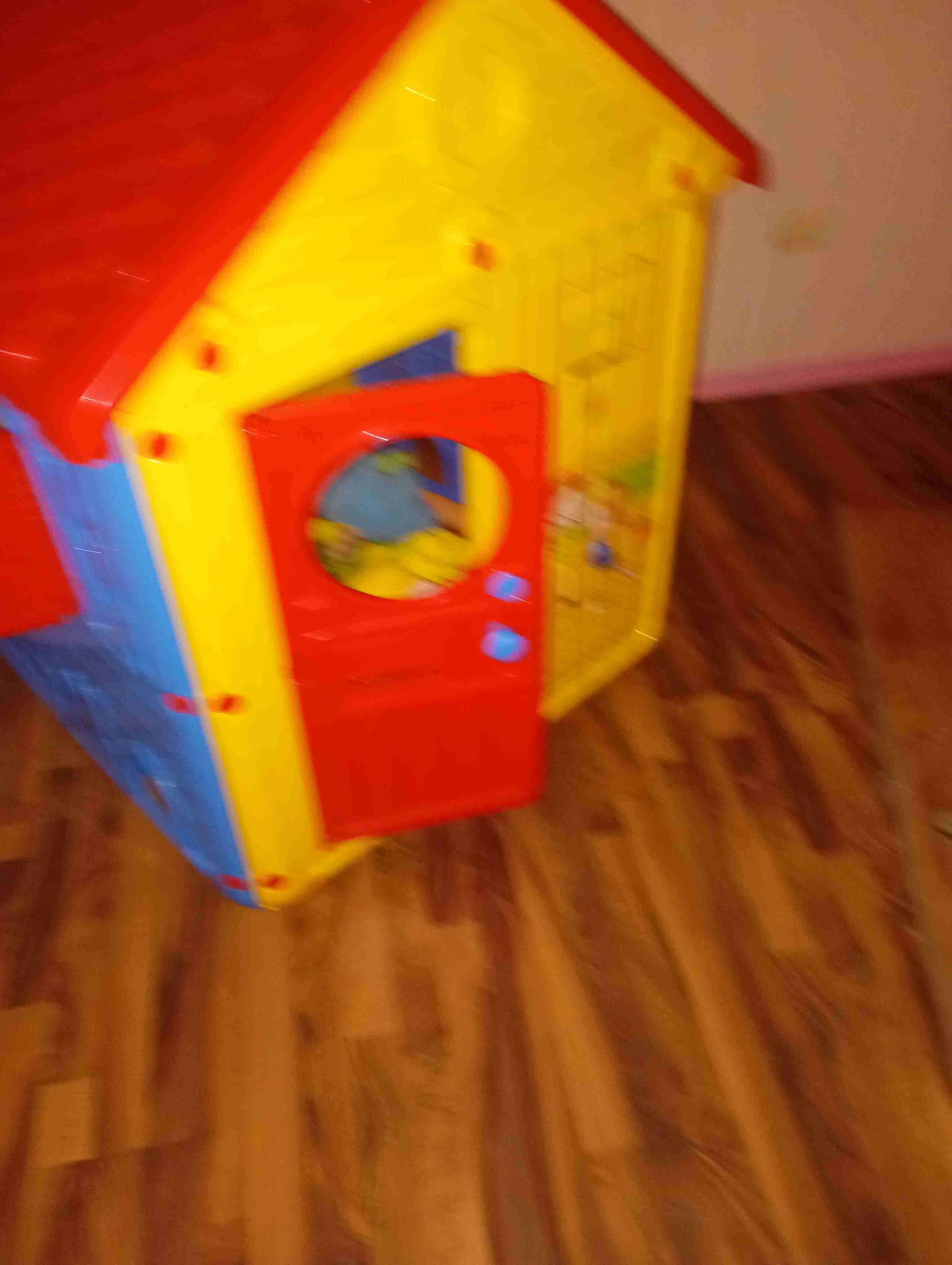 Casita de juegos infantil colorida - miniatura 3