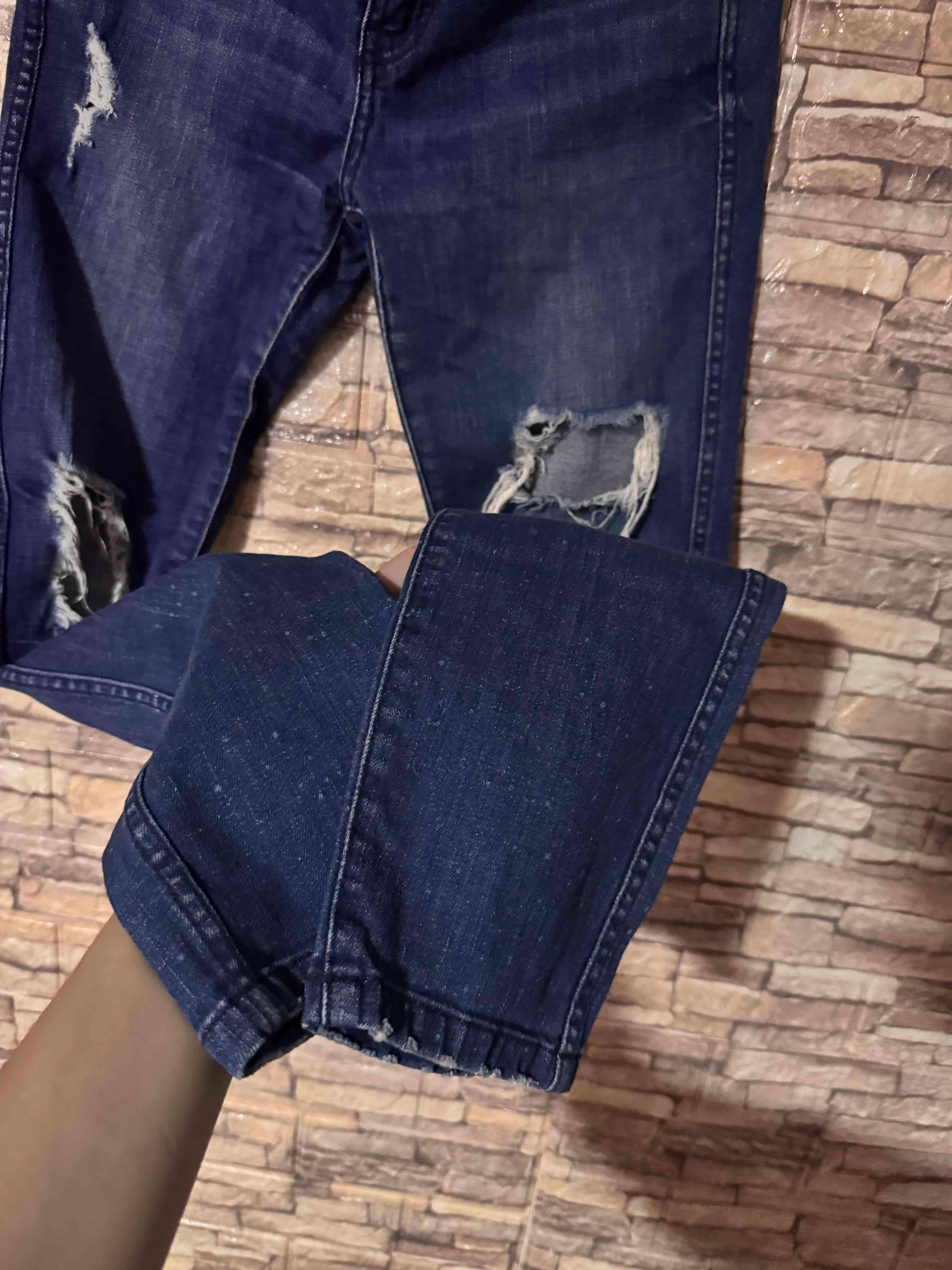 ZARA Jeans azul desgastado - miniatura 2