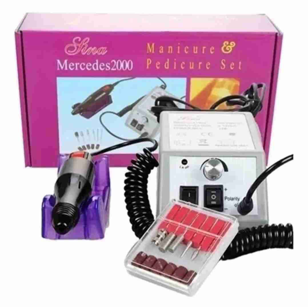 Kit de manicura eléctrico profesional - miniatura 3
