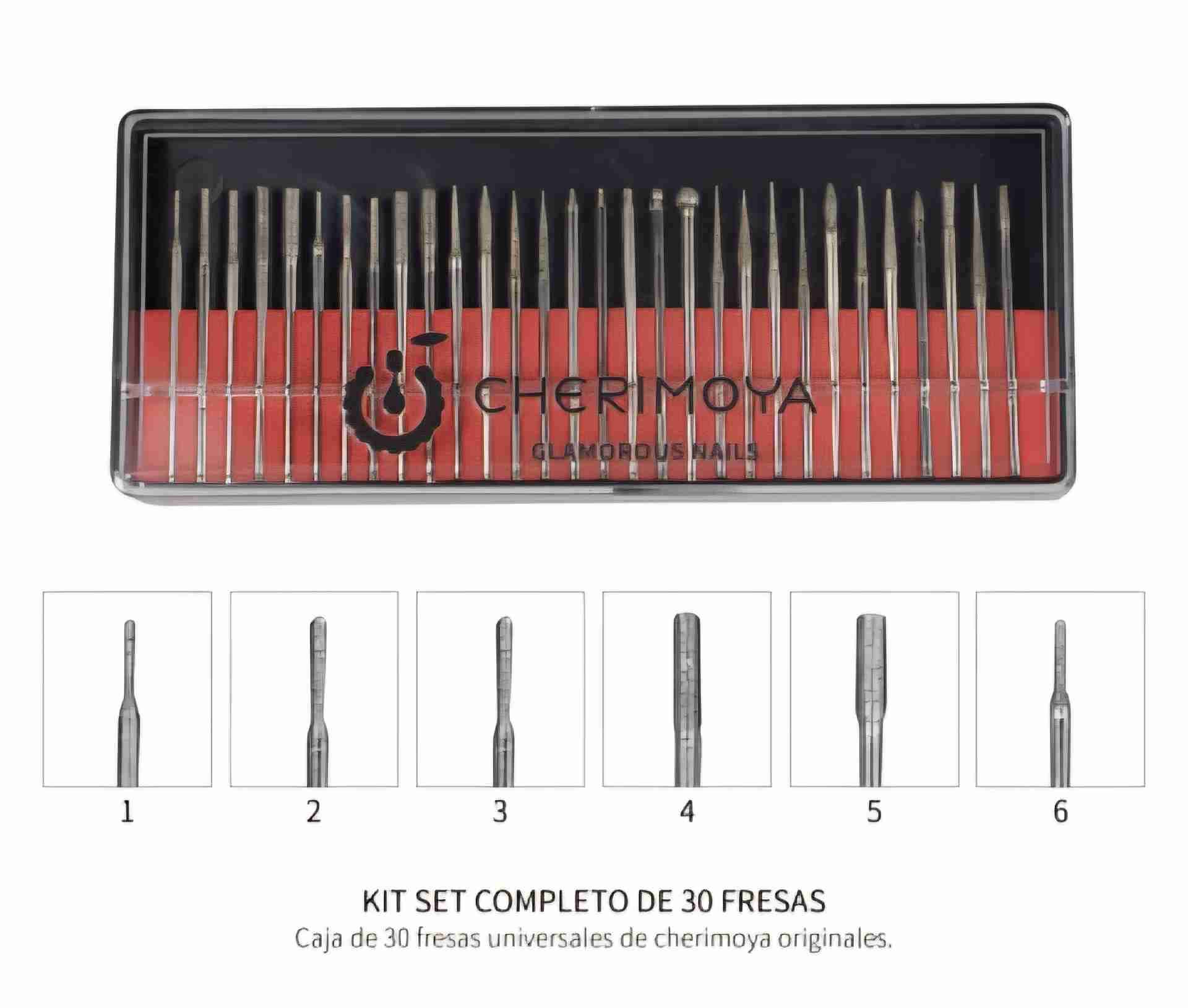 Kit de manicura eléctrico profesional - miniatura 4