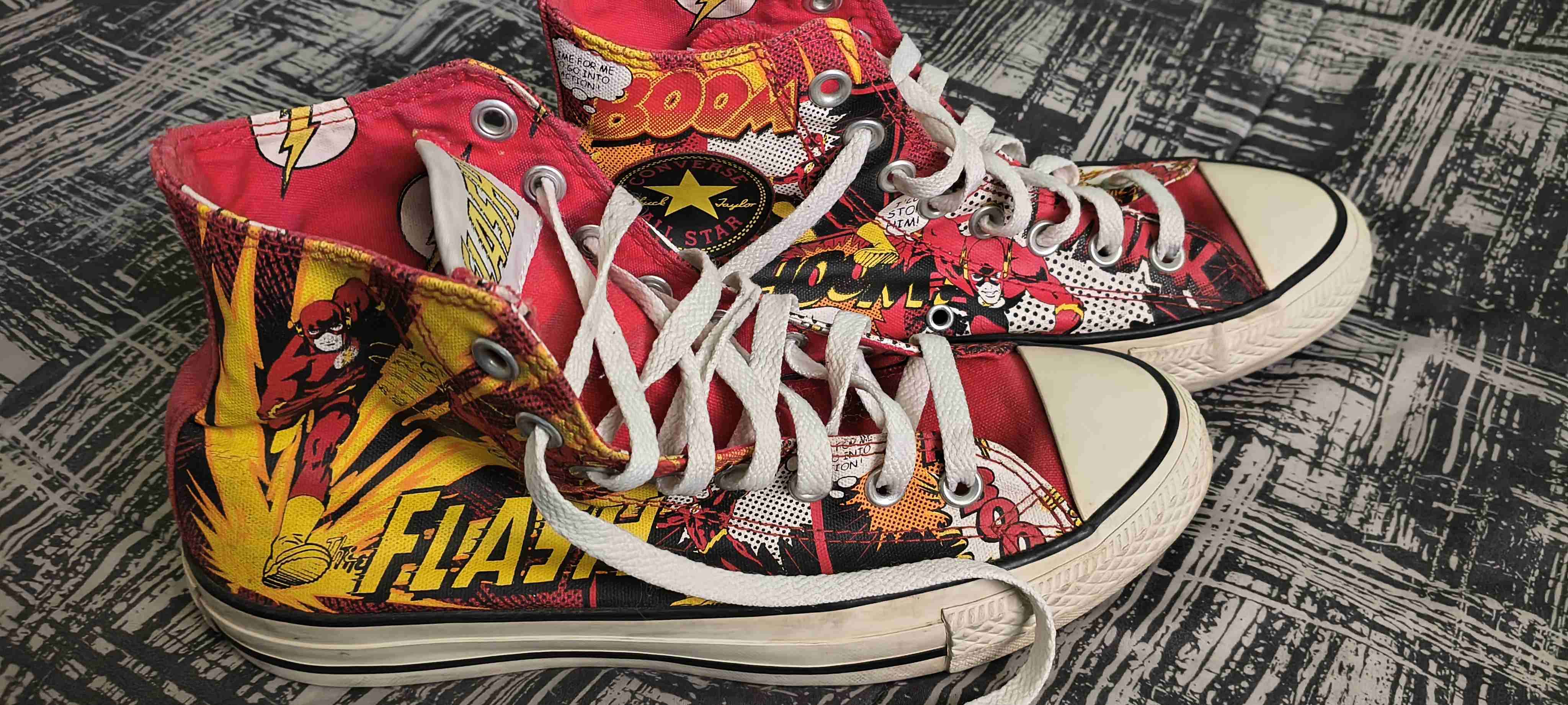 Zapatillas altas diseño Flash - miniatura 2