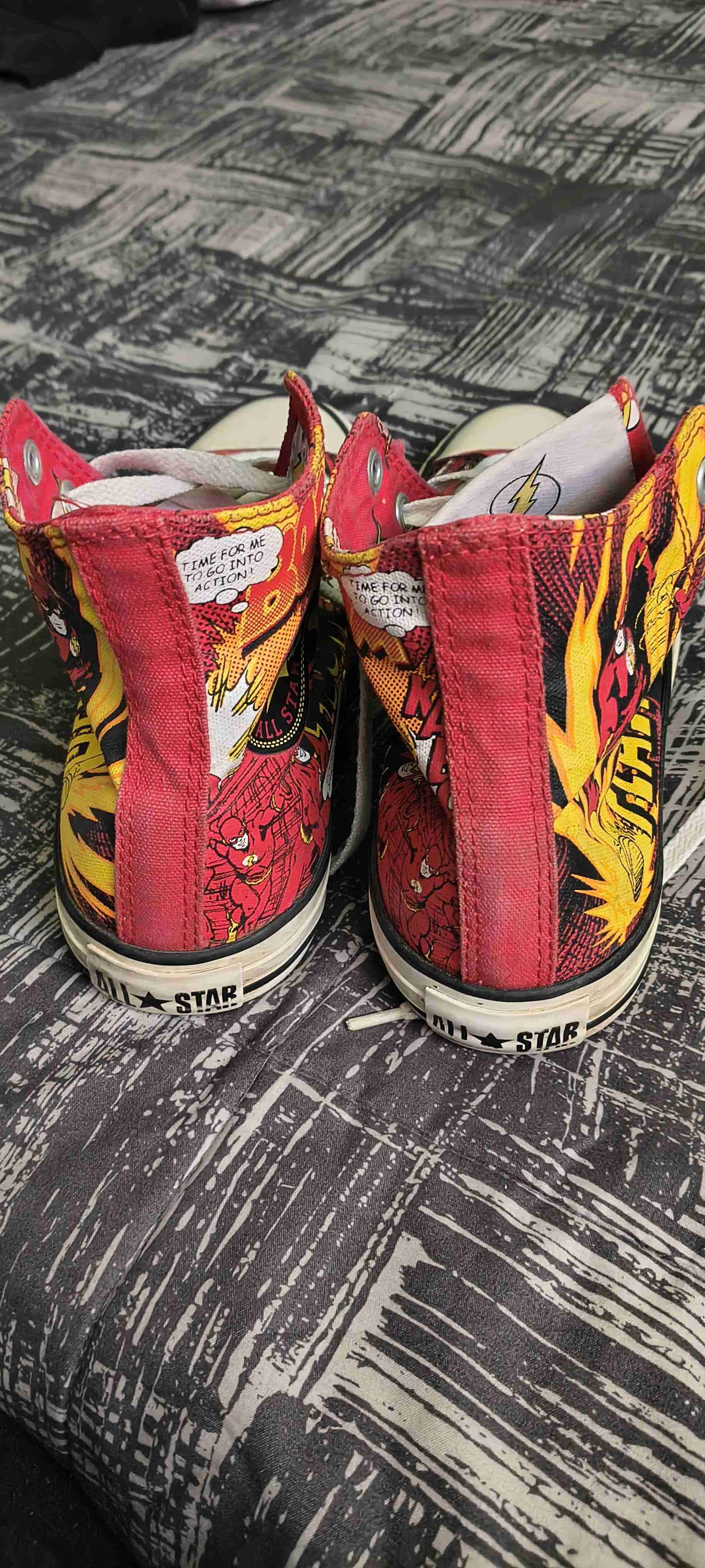 Zapatillas altas diseño Flash - miniatura 3