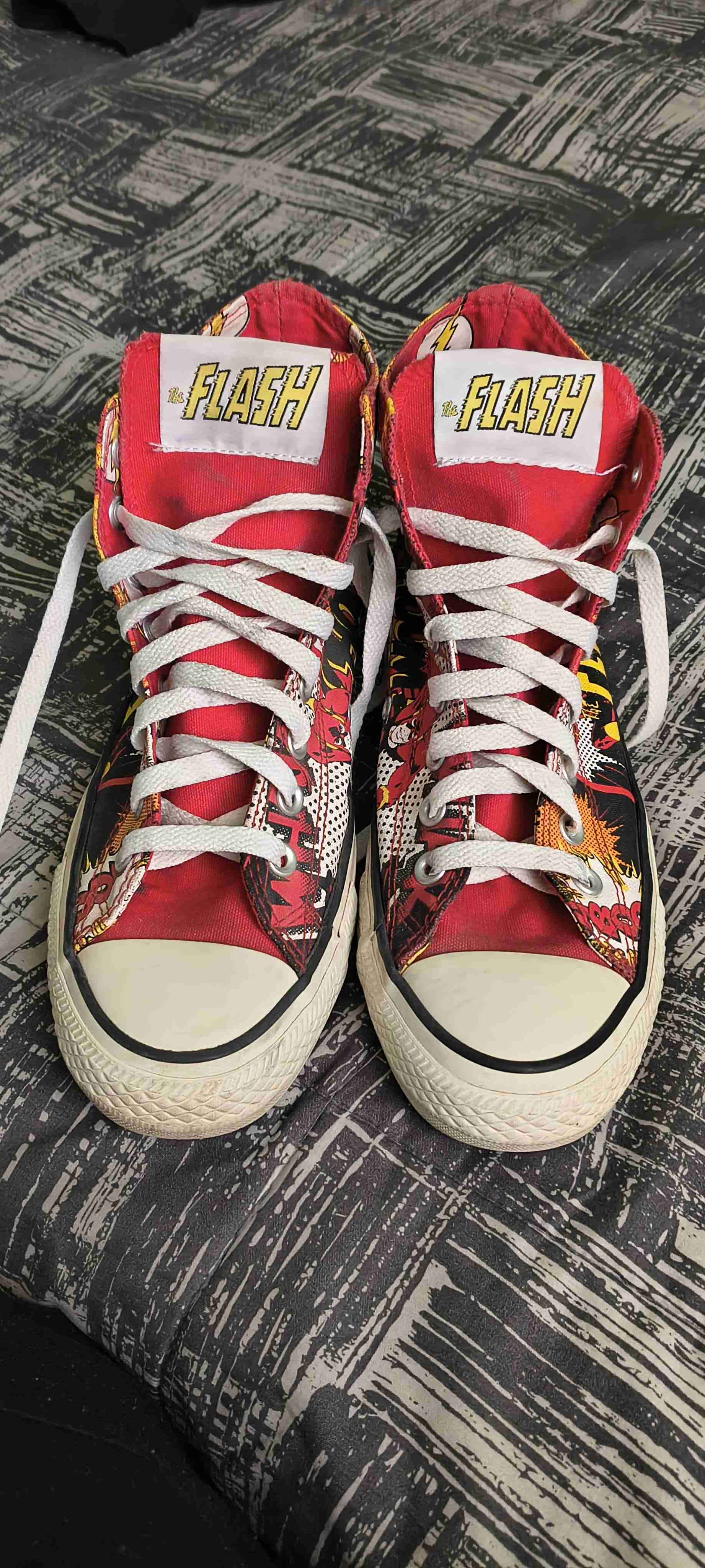 Zapatillas altas diseño Flash - miniatura 4