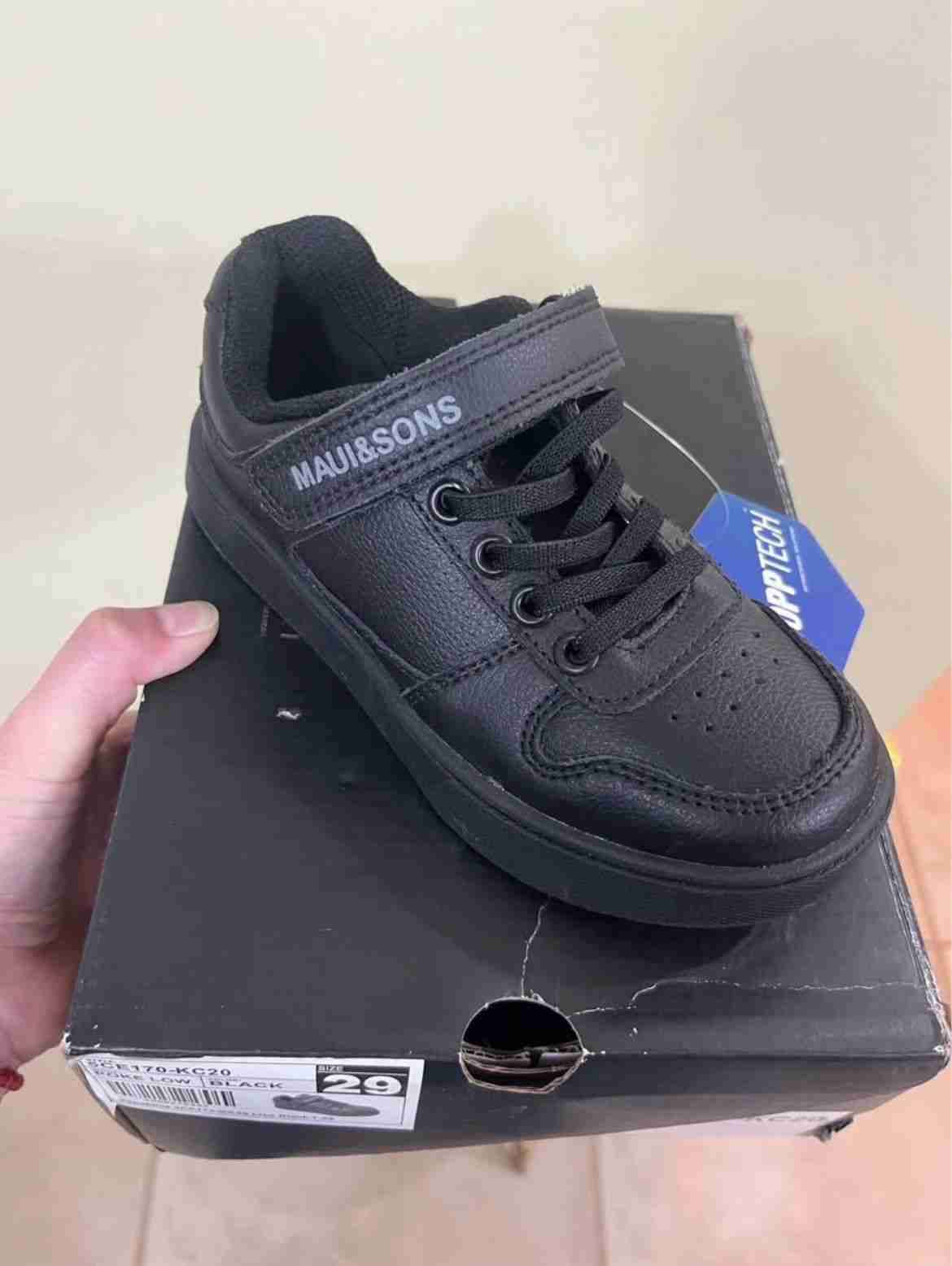 Zapatillas negras Maui and Sons - miniatura 2