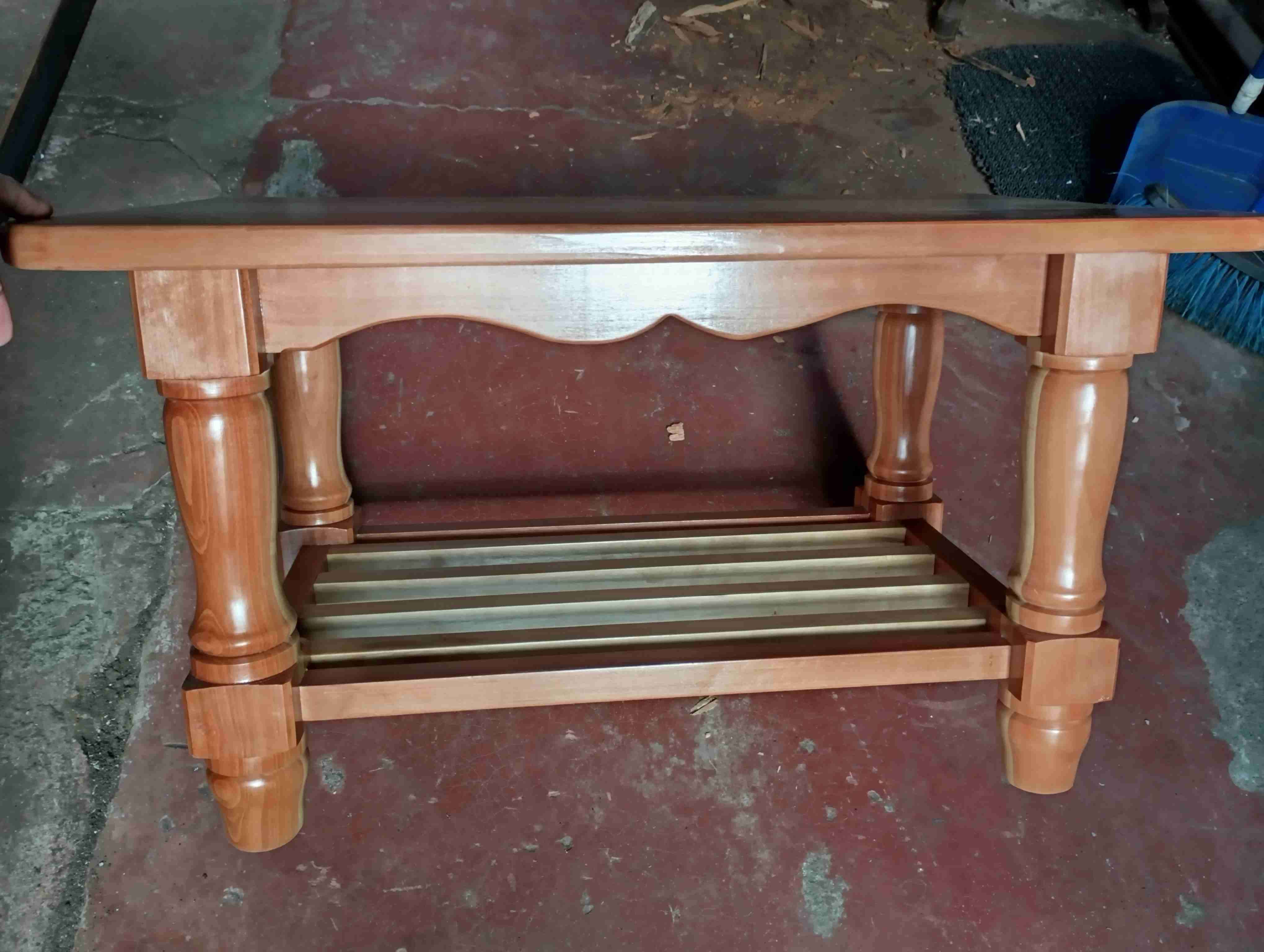 Mesa de centro madera clara - miniatura 2