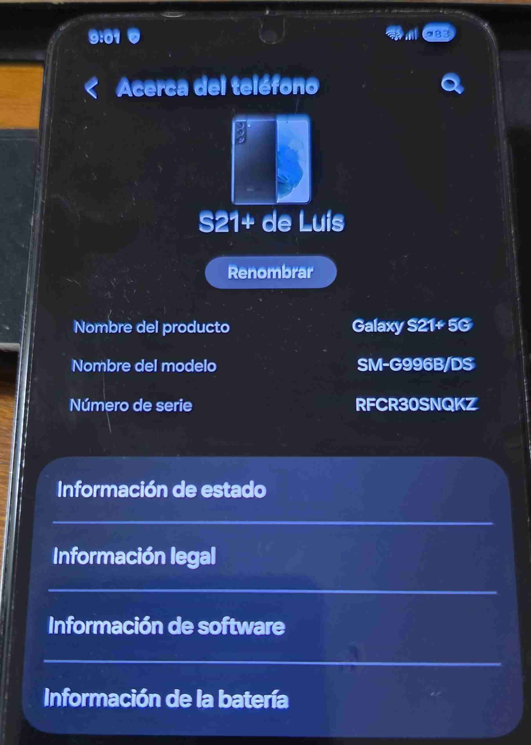 Smartphone Samsung en buen estado - miniatura 2